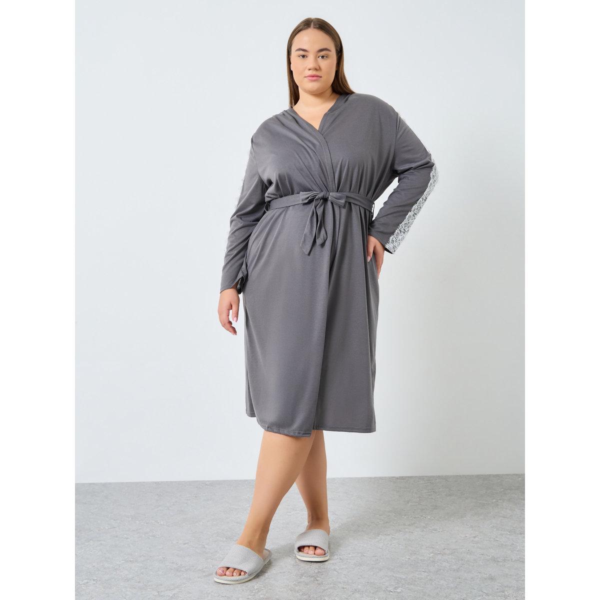 روب بمقاس كبير مع تفاصيل دانتيل-women-clothing-nightwear-pyjamas-tops-image-1
