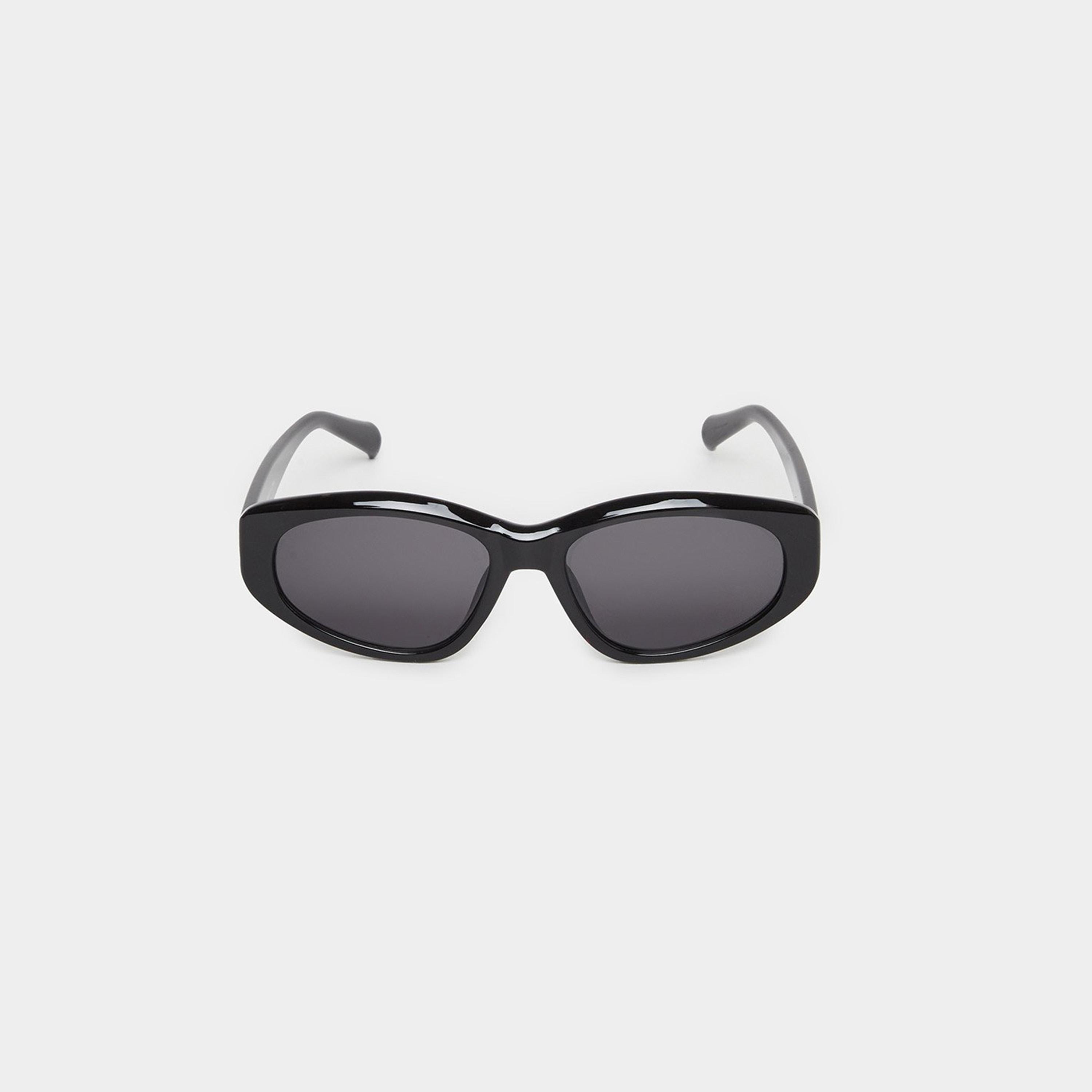Styli Black Rectangle Sunglasses-women-sunglasses-image-3