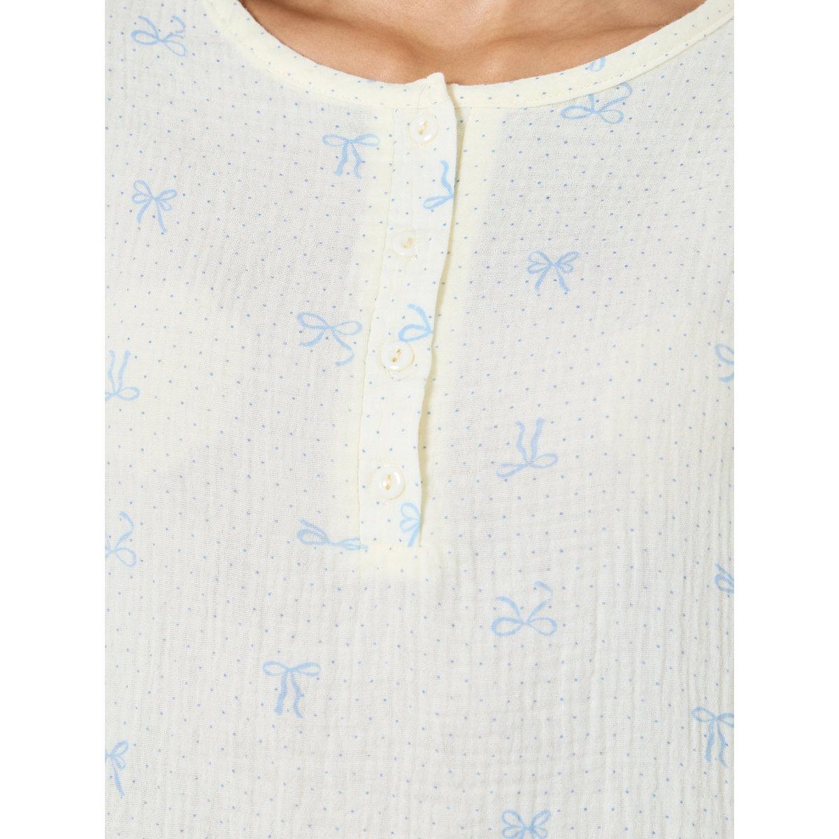 قميص نوم بتفاصيل كشكش-women-clothing-nightwear-nighties-image-3