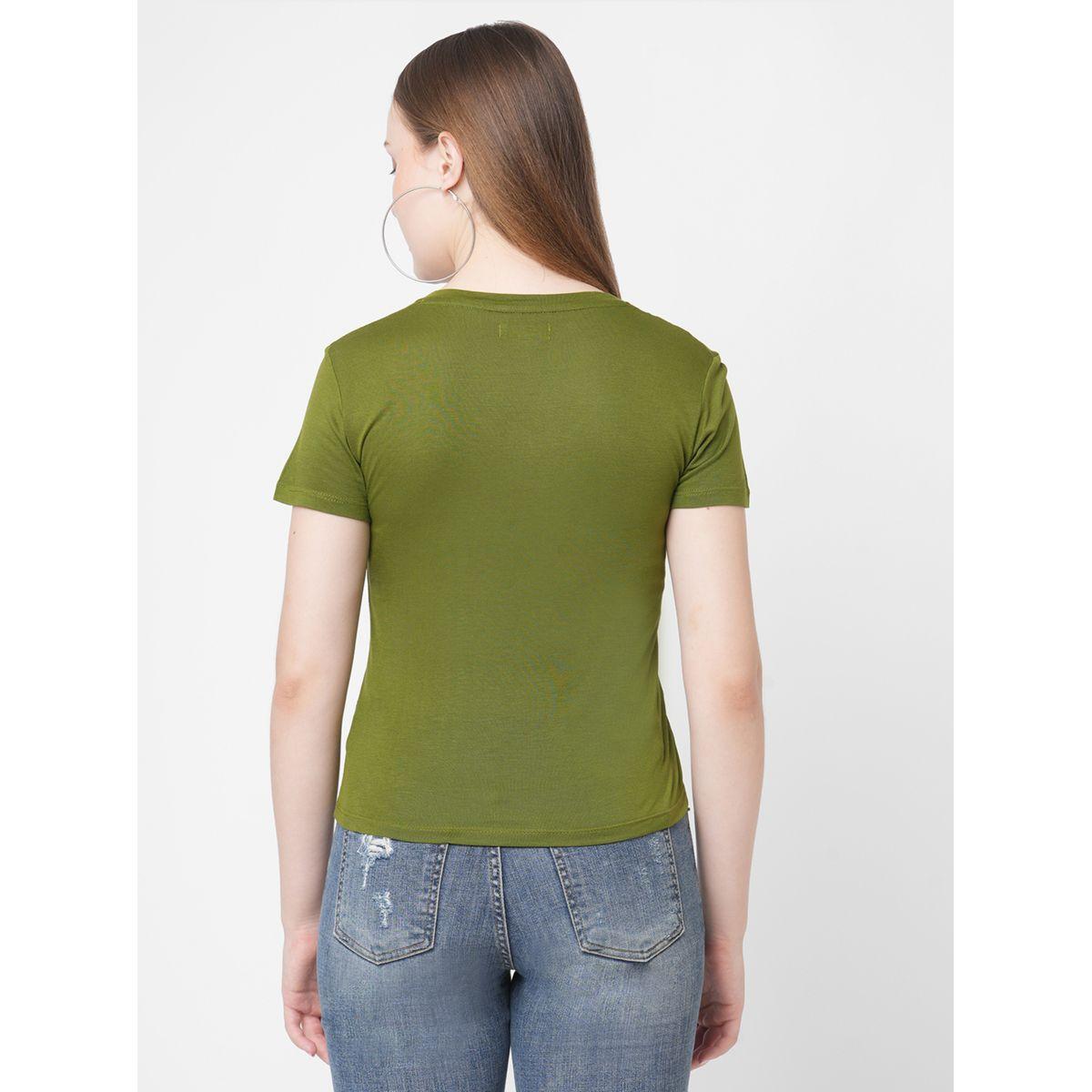 تيشيرت بأكمام قصيرة وتفاصيل مُطرزة-women-clothing-tshirts-image-5