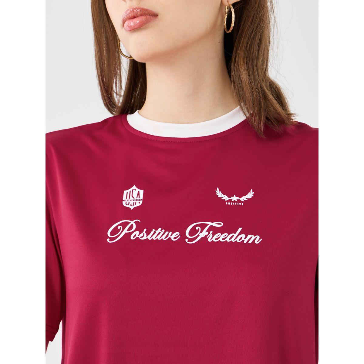 Styli Slogan Print Regular Fit T-Shirt-women-clothing-tshirts-image-3
