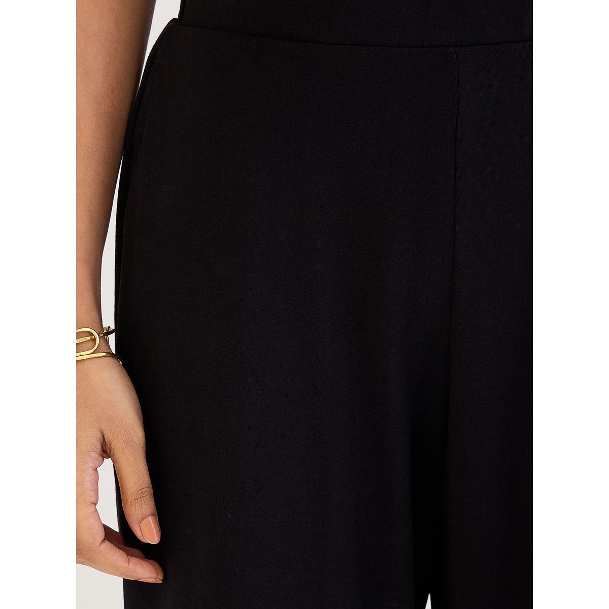 طقم منسق من بنطال وبلوزة بياقة غير متماثلة-women-clothing-coordsets-image-7