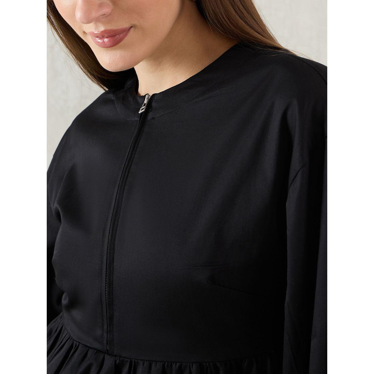 بلوزة قطنية بتفاصيل سحاب-women-clothing-shirtsandblouses-blouses-image-4