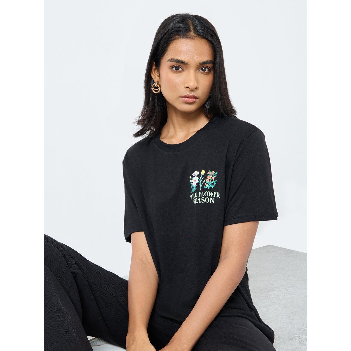 Styli Slogan Print Oversized T-Shirt-women-clothing-tshirts-image-2