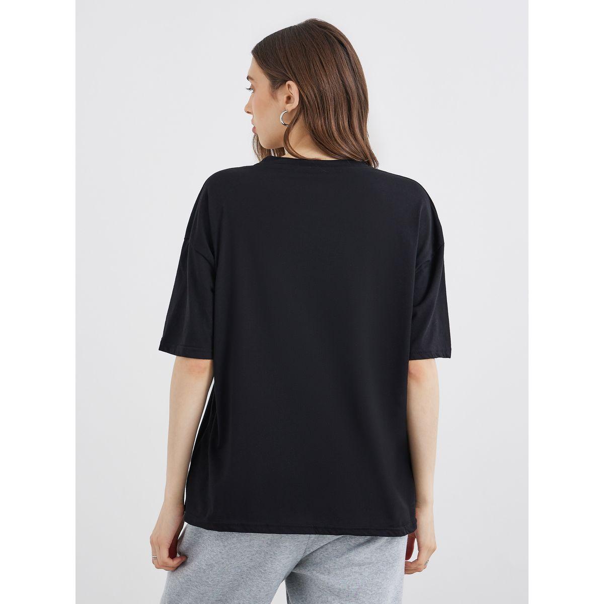 Styli Slogan Print Oversized T-Shirt-women-clothing-tshirts-image-5