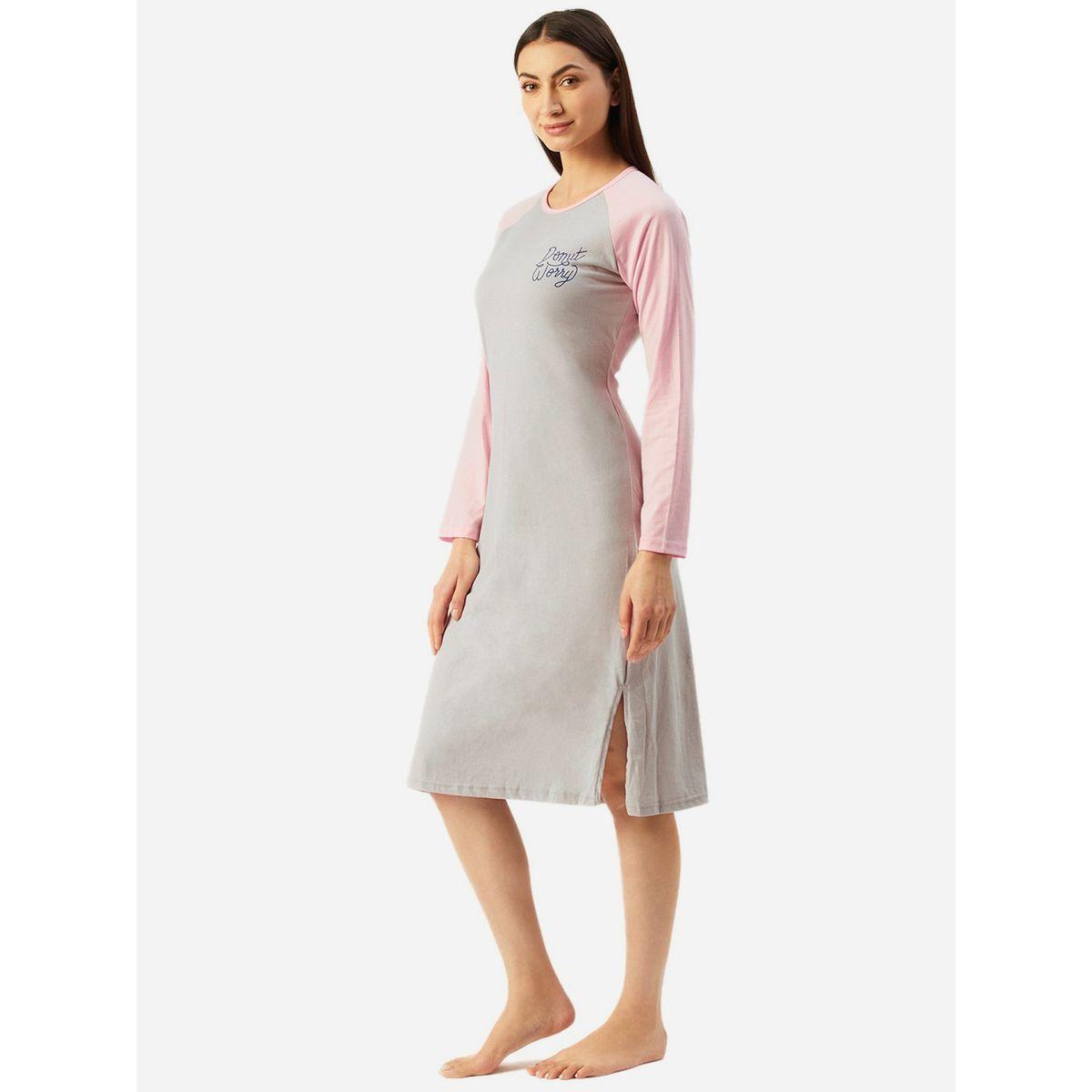 طقم من بلوزة تويد وتنورة-women-clothing-nightwear-nighties-image-2