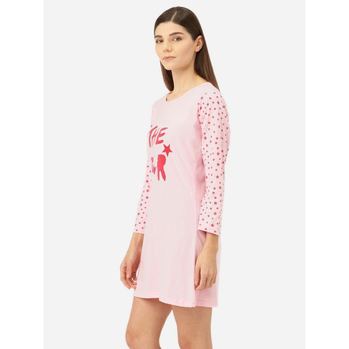 طقم من بلوزة تويد وتنورة-women-clothing-nightwear-nighties-image-4