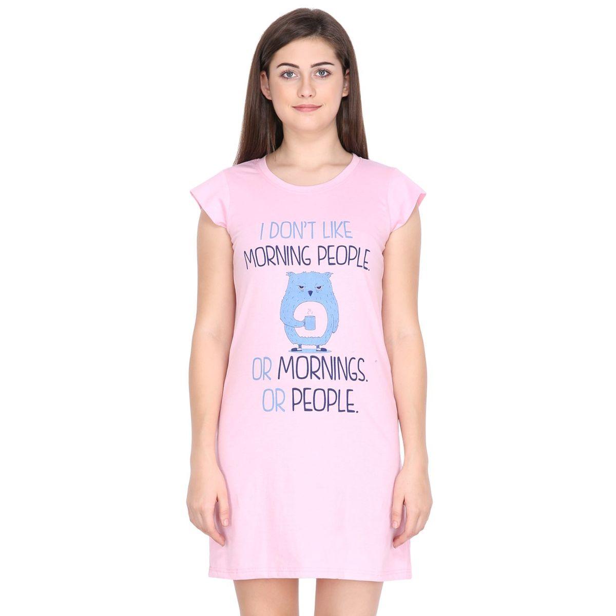 قميص نوم من مزيج القطن-women-clothing-nightwear-nighties-image-2