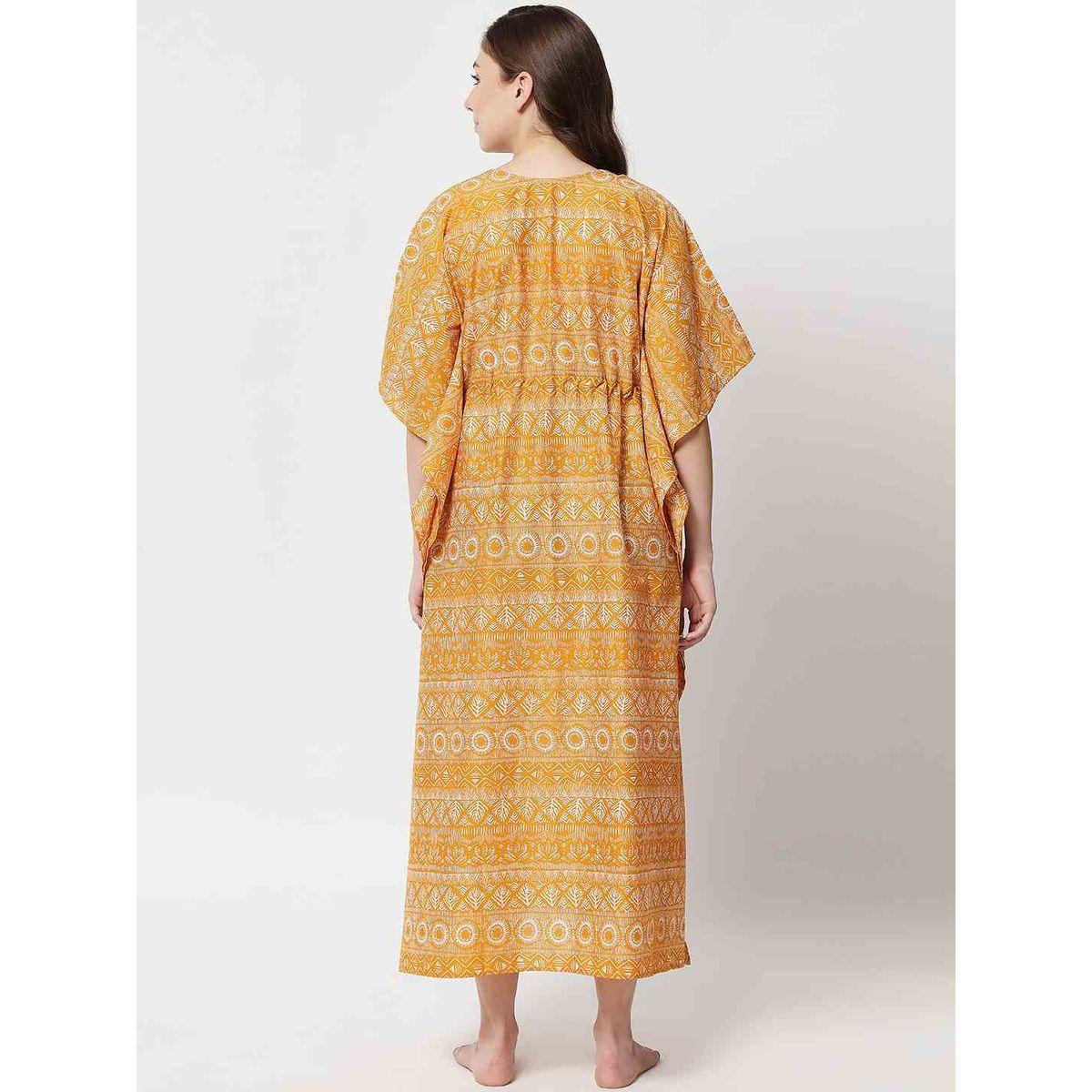 قميص نوم قفطان مطبوع-women-clothing-nightwear-nighties-image-5