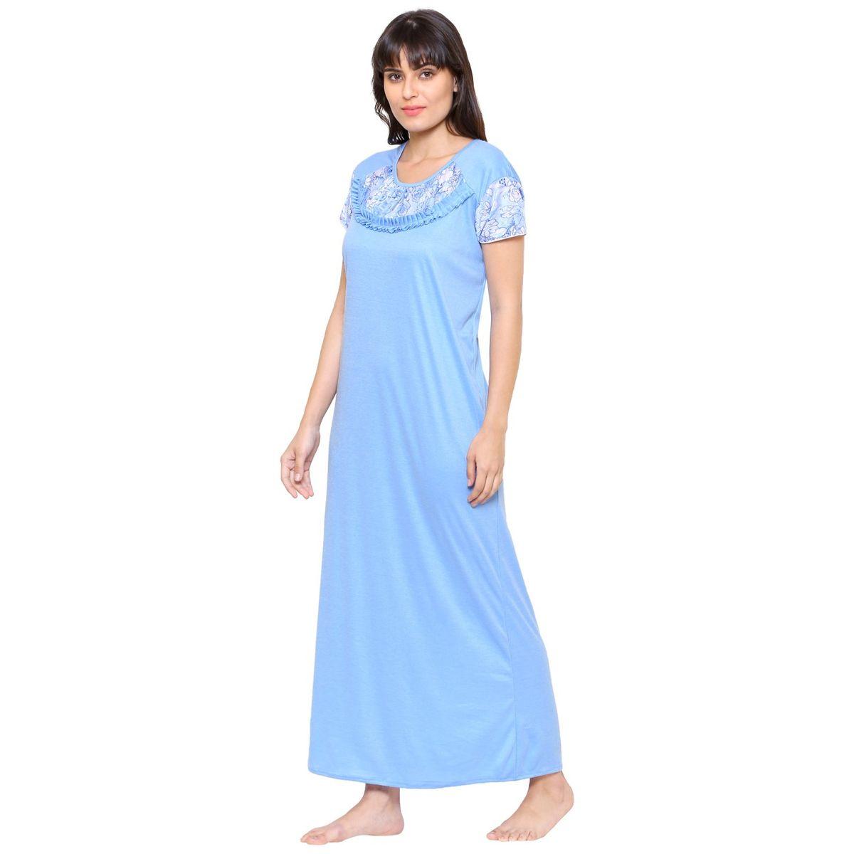 قميص نوم بأكمام قصيرة-women-clothing-nightwear-nighties-image-3