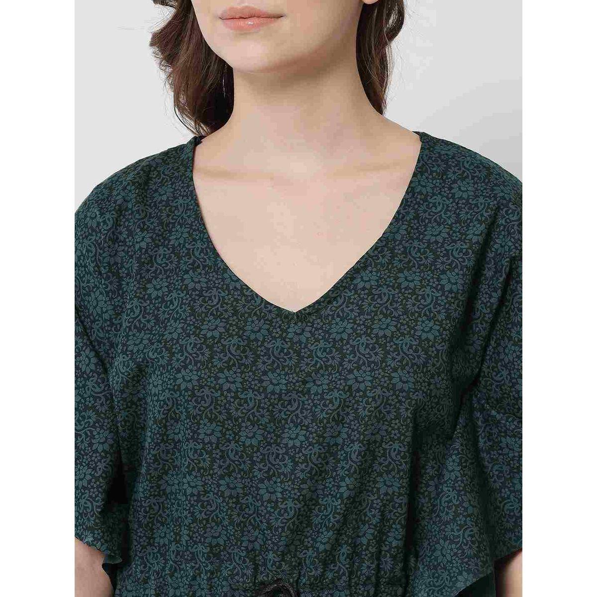 قميص نوم قفطان قطني مطبوع-women-clothing-nightwear-nighties-image-5