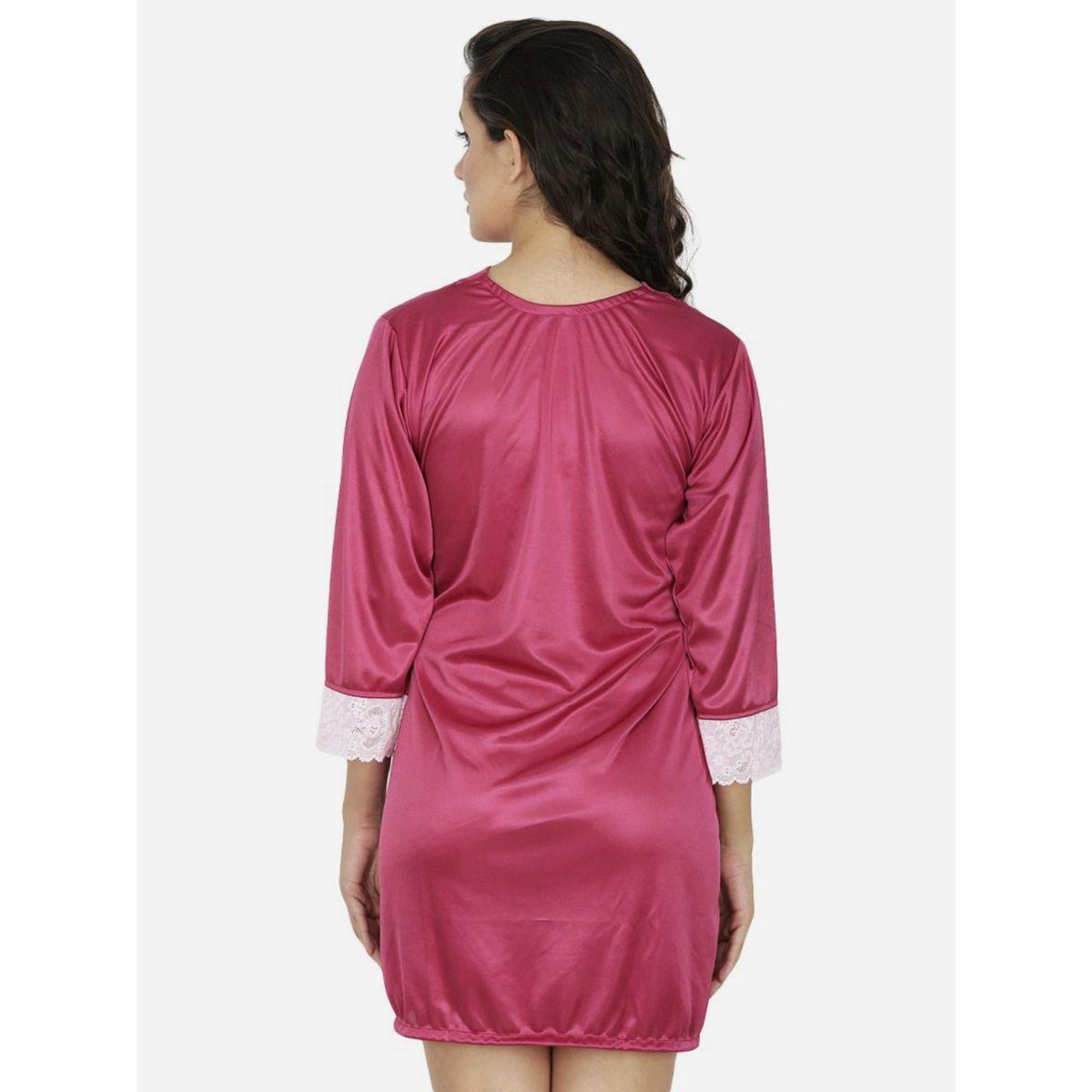 روب بحزام وتفاصيل دانتيل-women-clothing-nightwear-robes-image-3