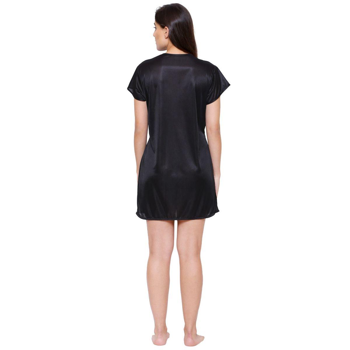 روب ساتان بأكمام قصيرة-women-clothing-nightwear-robes-image-5