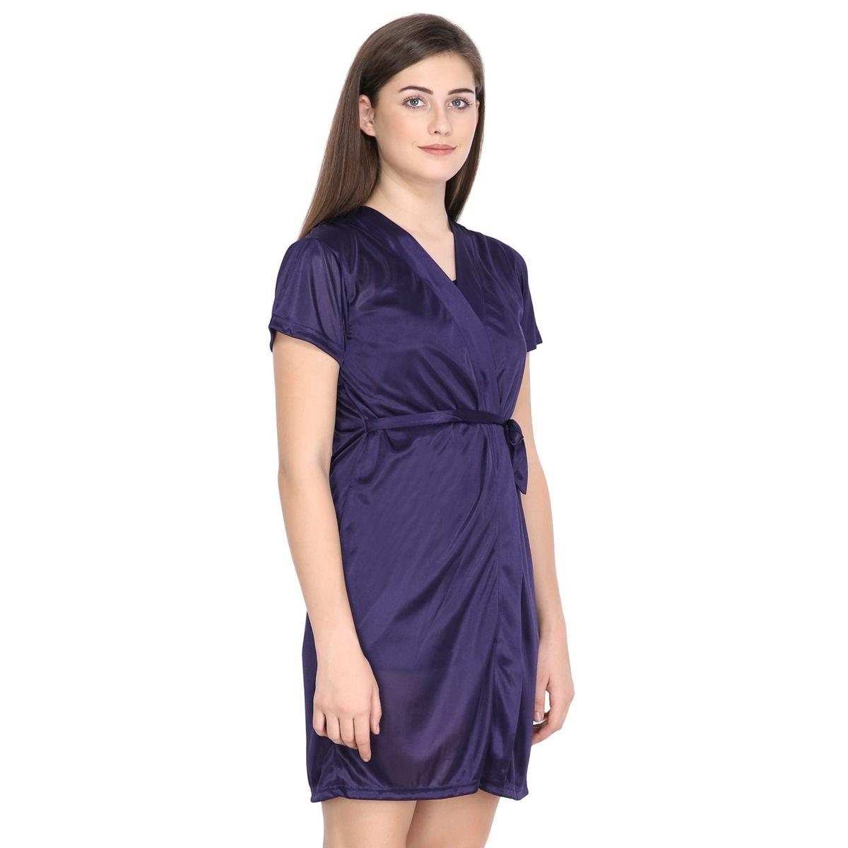 روب ساتان بأكمام قصيرة-women-clothing-nightwear-robes-image-3