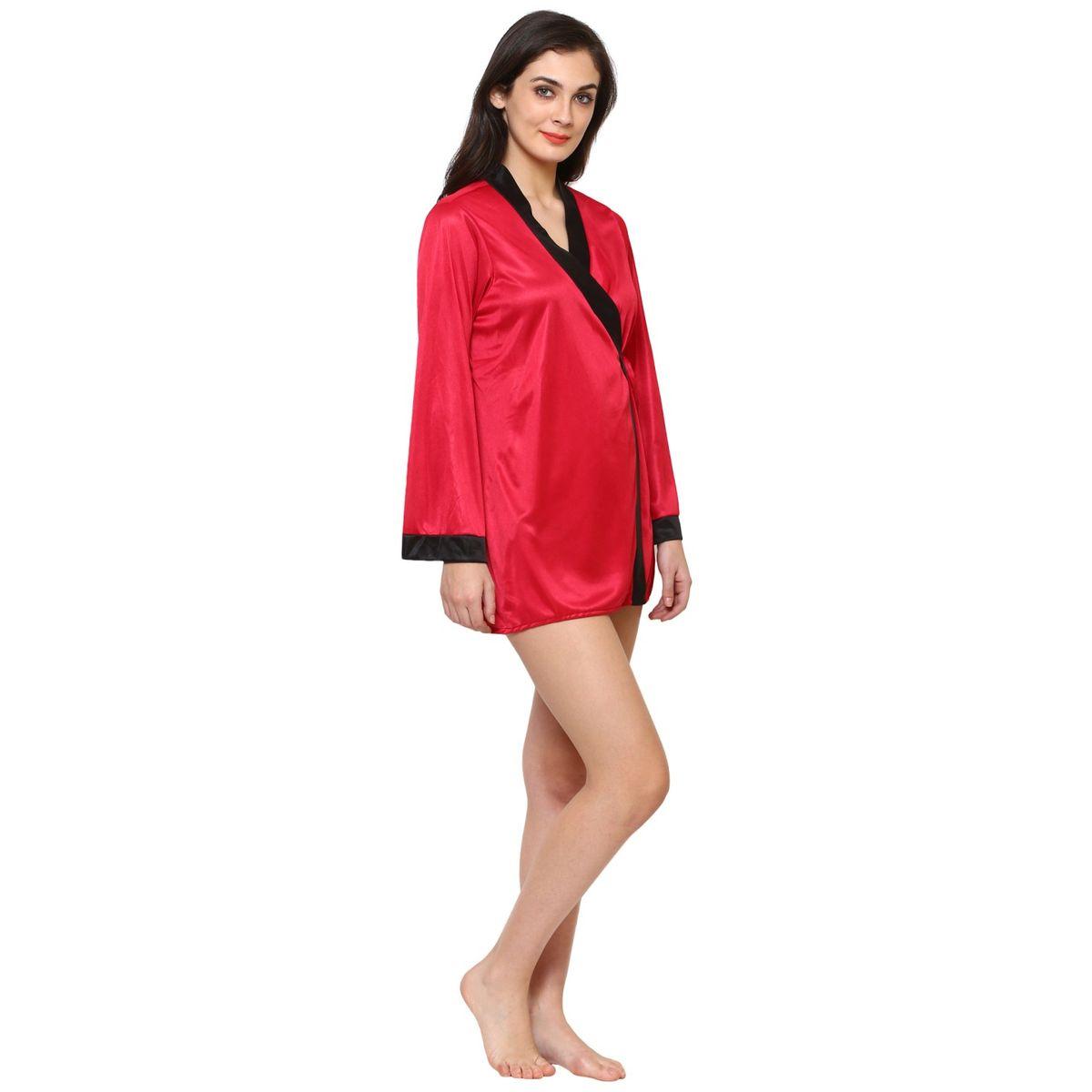روب ساتان بأكمام طويلة-women-clothing-nightwear-robes-image-3