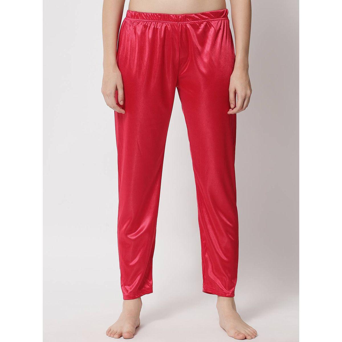 طقم بيجاما من وبلوزة ساتان-women-clothing-nightwear-nighties-image-6