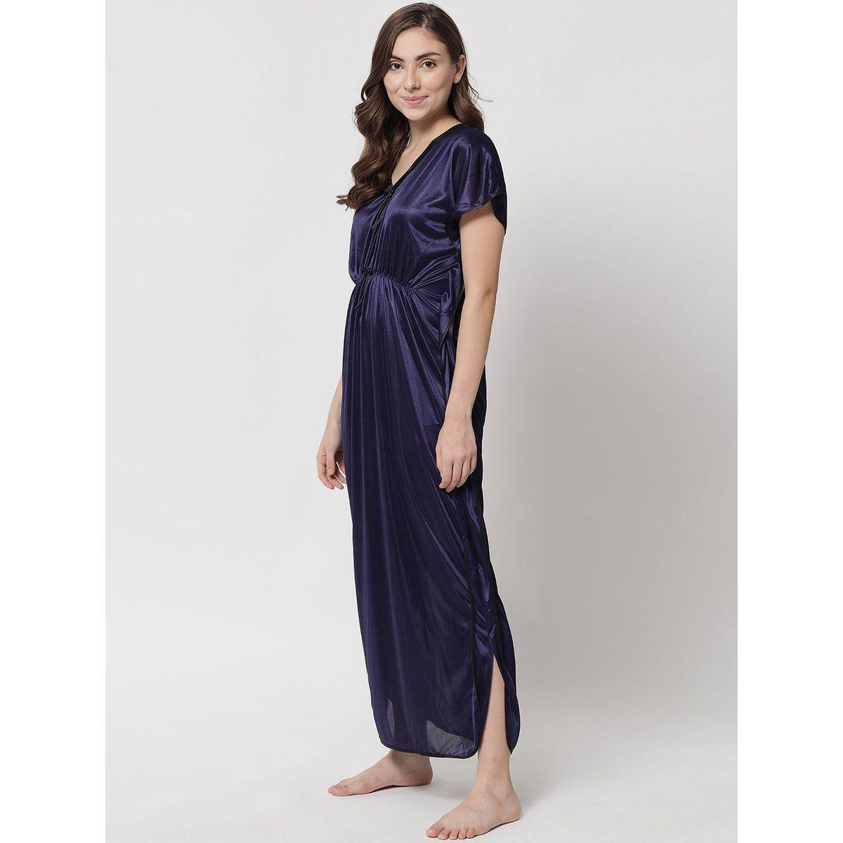 قميص نوم قفطان ساتان-women-clothing-nightwear-nighties-image-2