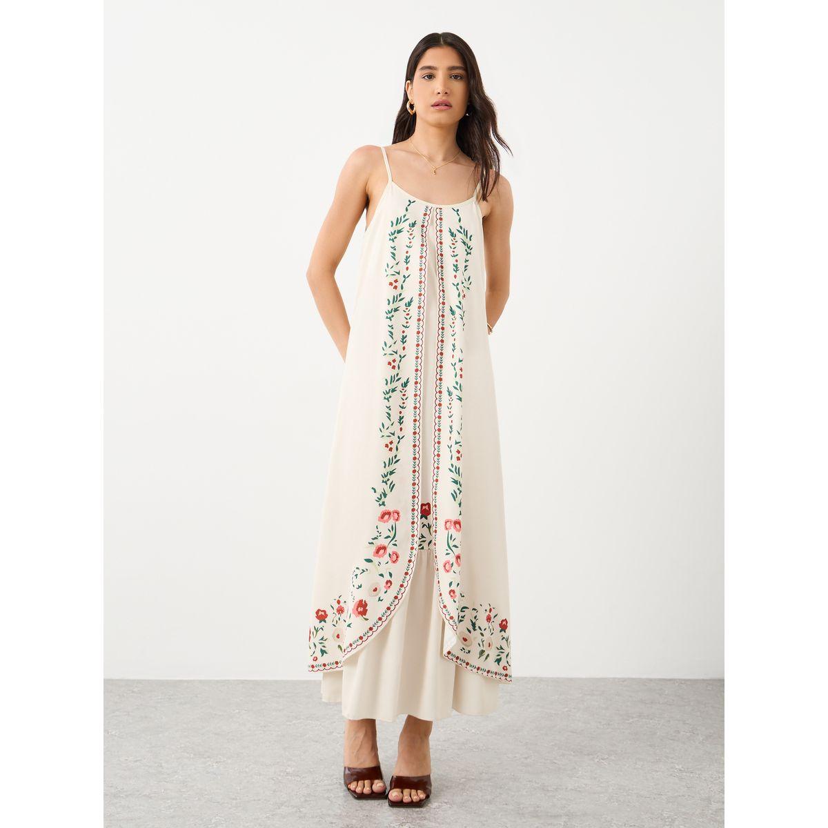 Styli Floral Print Strappy Maxi Dress-women-clothing-dresses-image-2