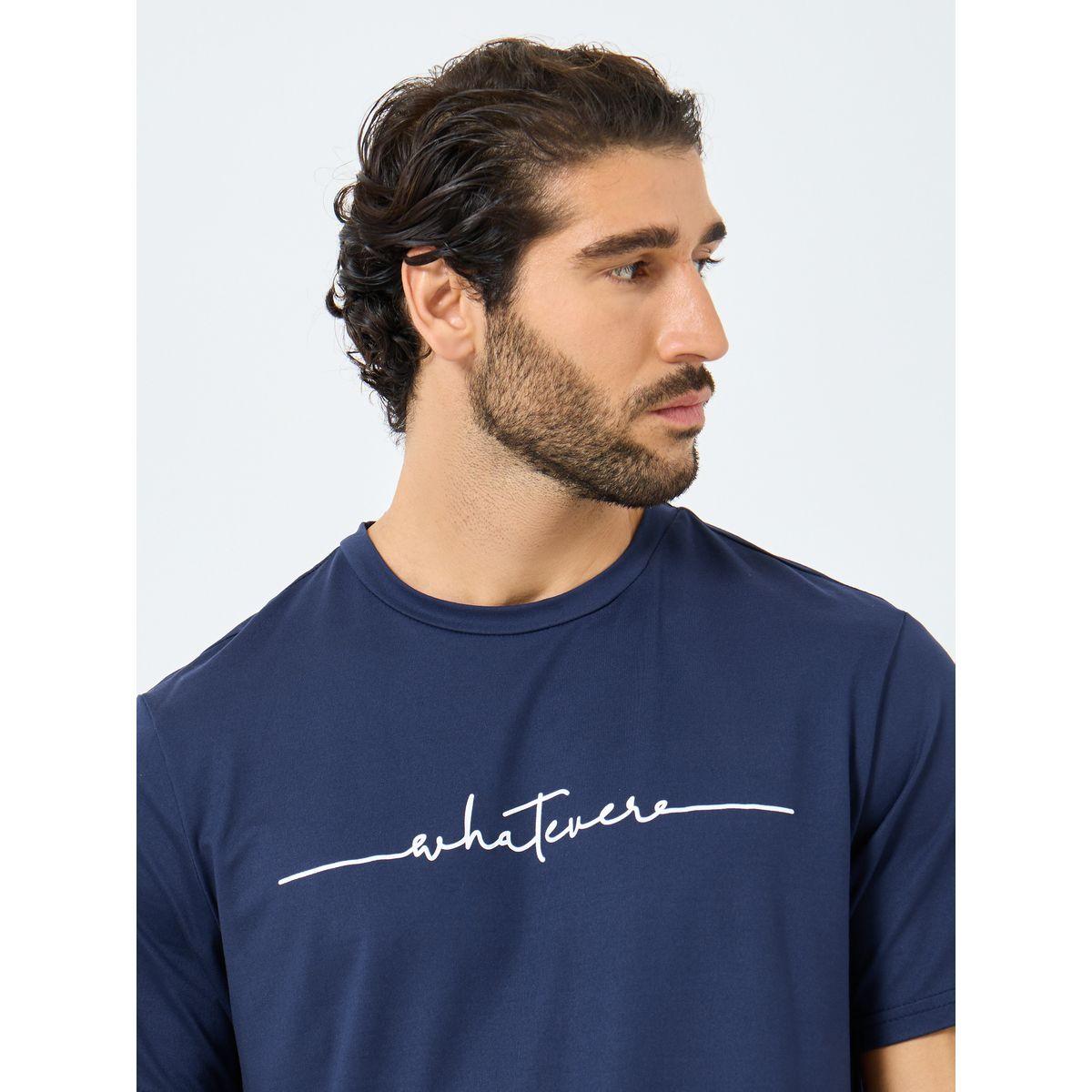 تيشيرت مطبع بطبعة كتابة وأكمام قصيرة-men-clothing-tshirtsandpolos-tshirts-image-3