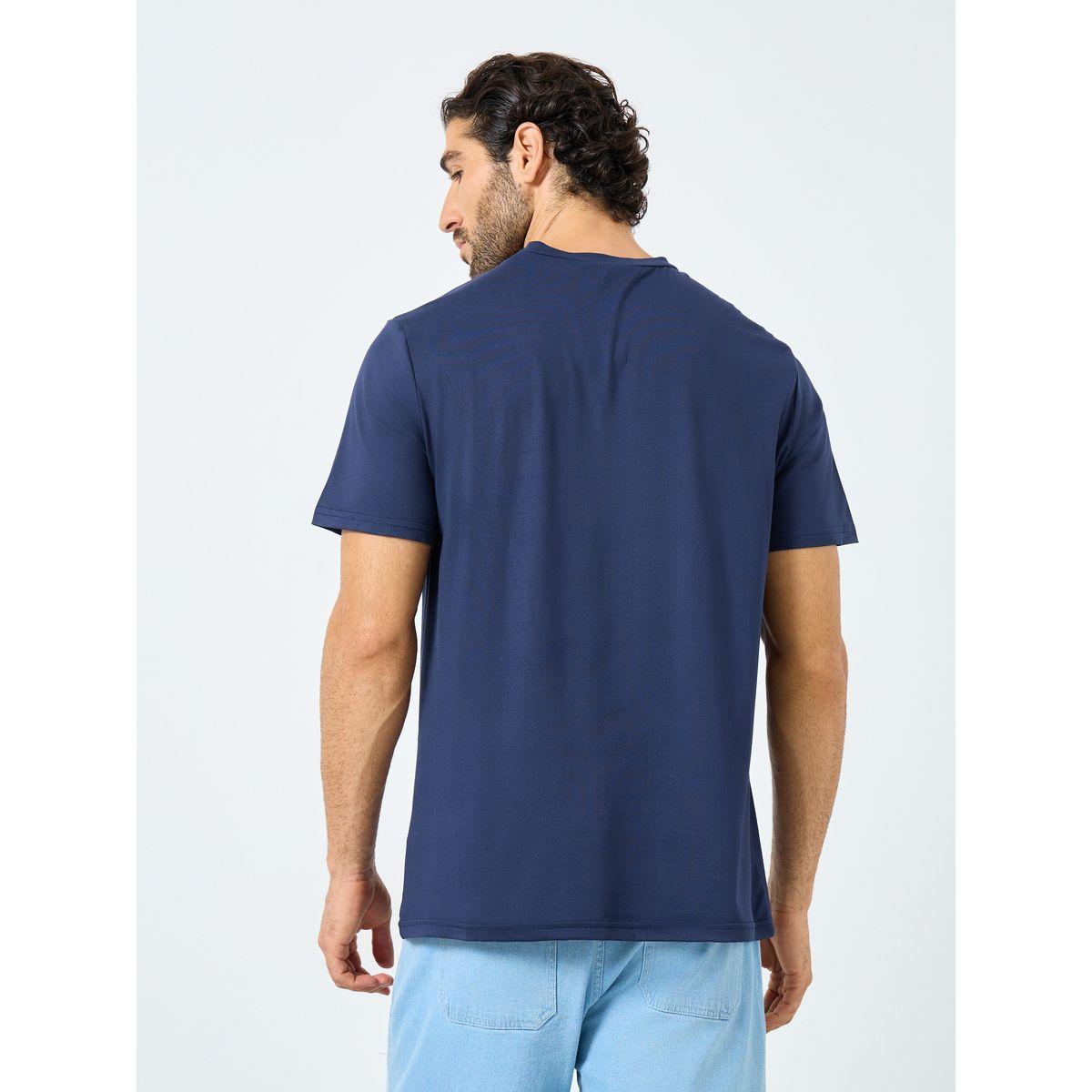 تيشيرت مطبع بطبعة كتابة وأكمام قصيرة-men-clothing-tshirtsandpolos-tshirts-image-4