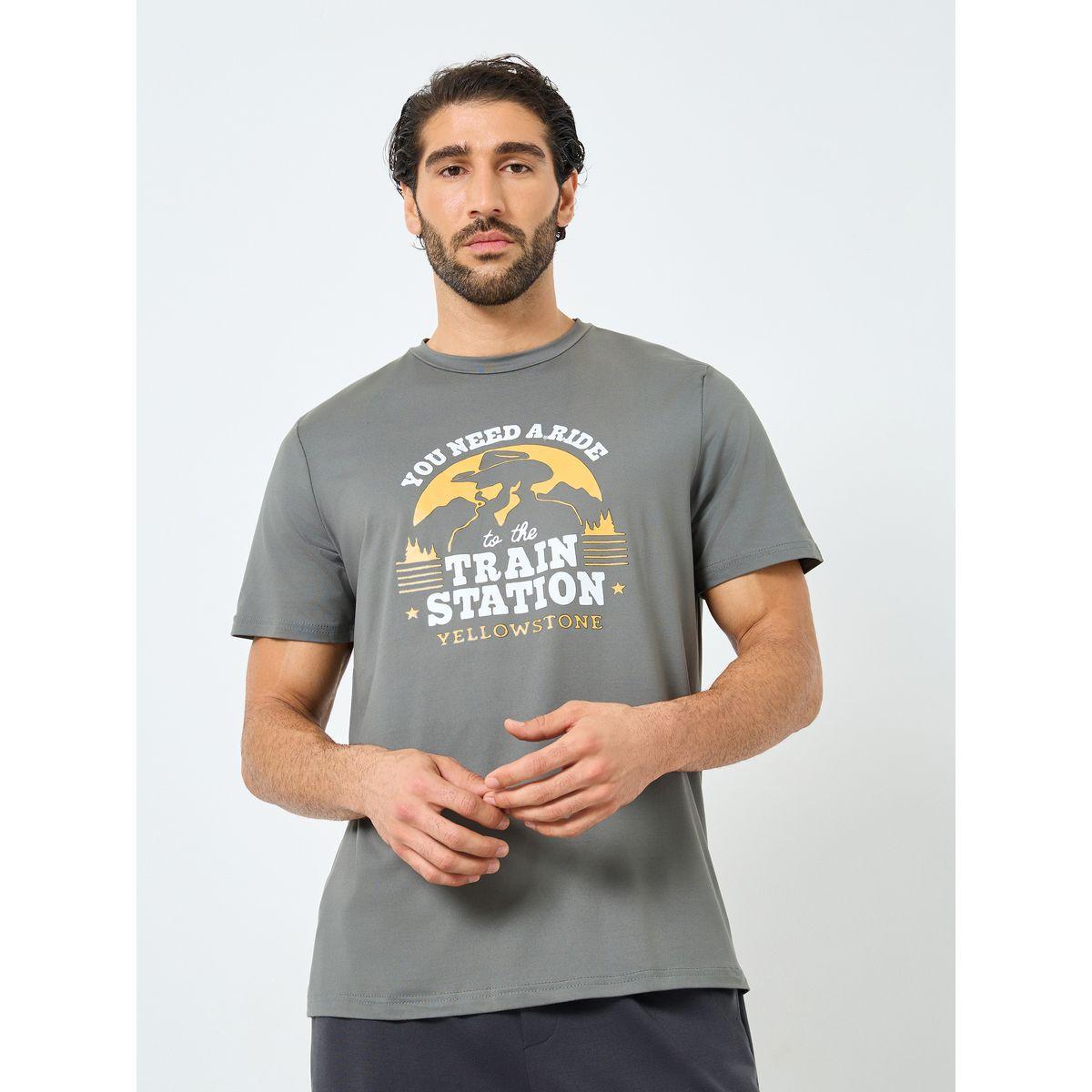 Styli Graphic Print Round Neck Short Sleeve T-Shirt-men-clothing-tshirtsandpolos-tshirts-image-1