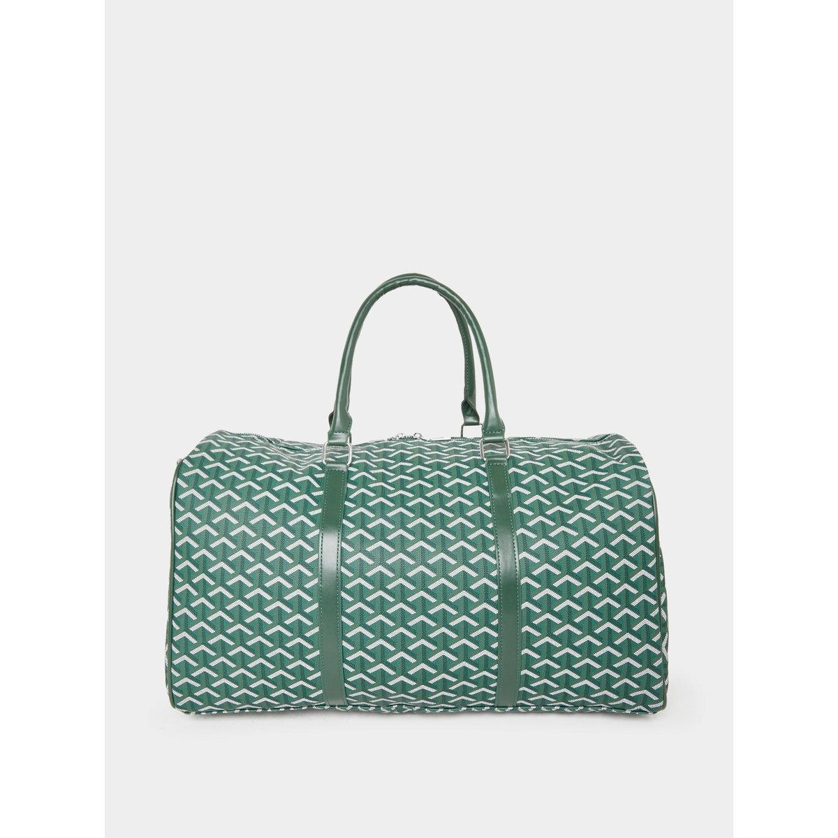 Styli Green Pattern Gym Duffel Bag-women-bagsandwallets-handbags-image-4