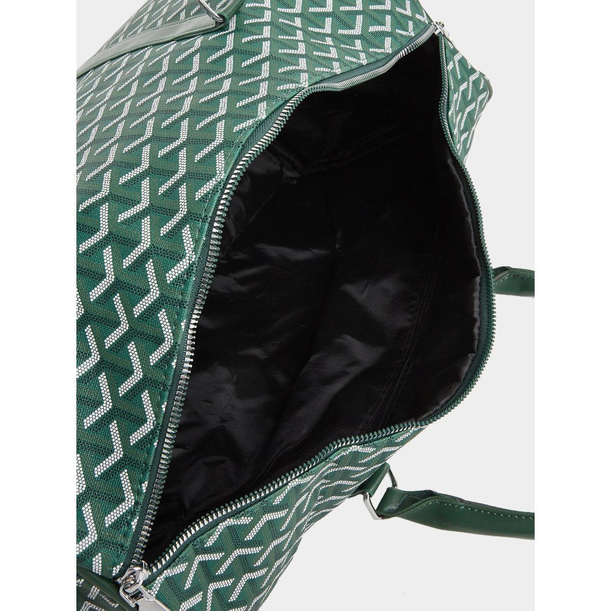 Styli Green Pattern Gym Duffel Bag-women-bagsandwallets-handbags-image-6