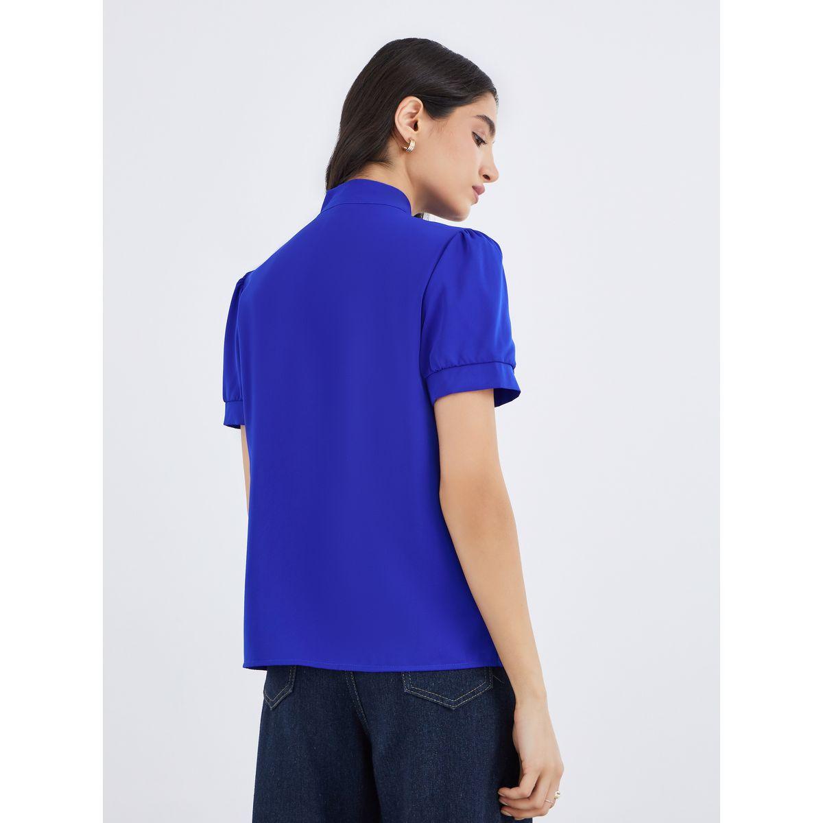 بلوزة سادة بأكمام منفوخة-women-clothing-shirtsandblouses-blouses-image-5
