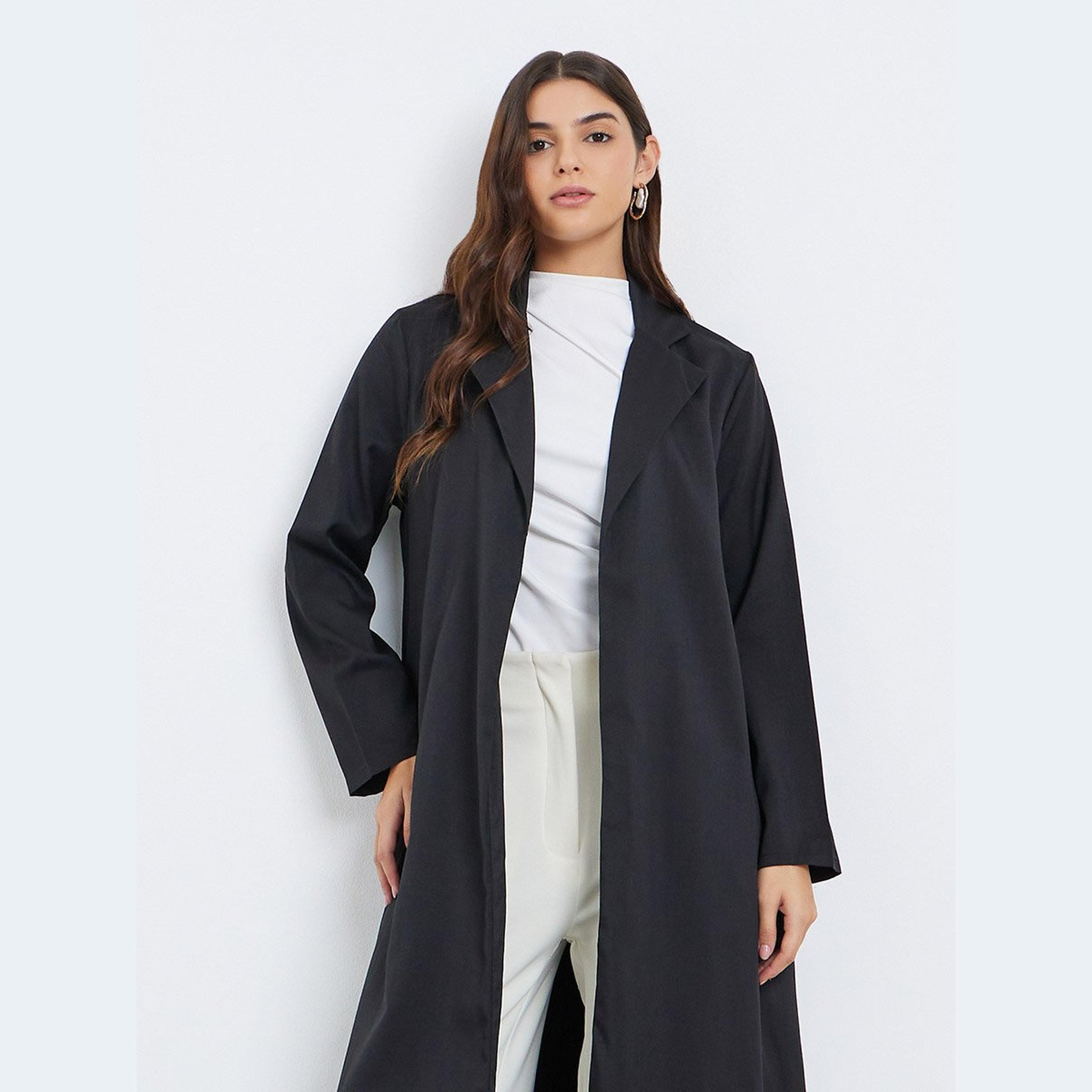 أميرة x ستايلي عباية بتفاصيل ياقة-women-arabicclothing-abayas-image-3