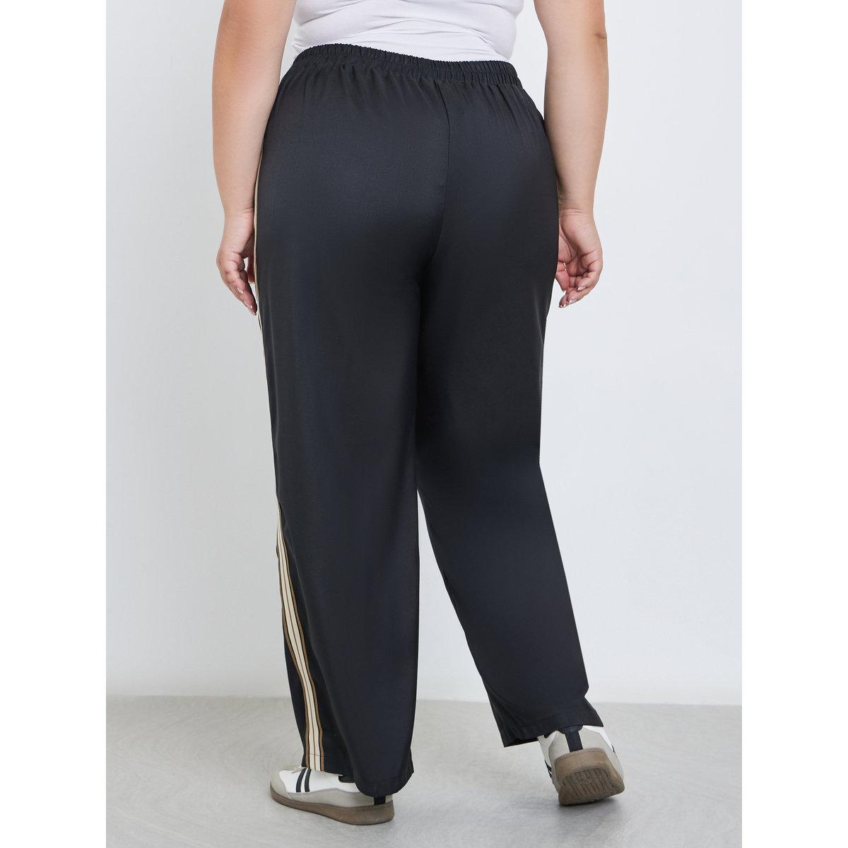 بنطال بمقاس كبير بقصة أرجل مستقيمة-women-clothing-bottoms-trousers-image-4