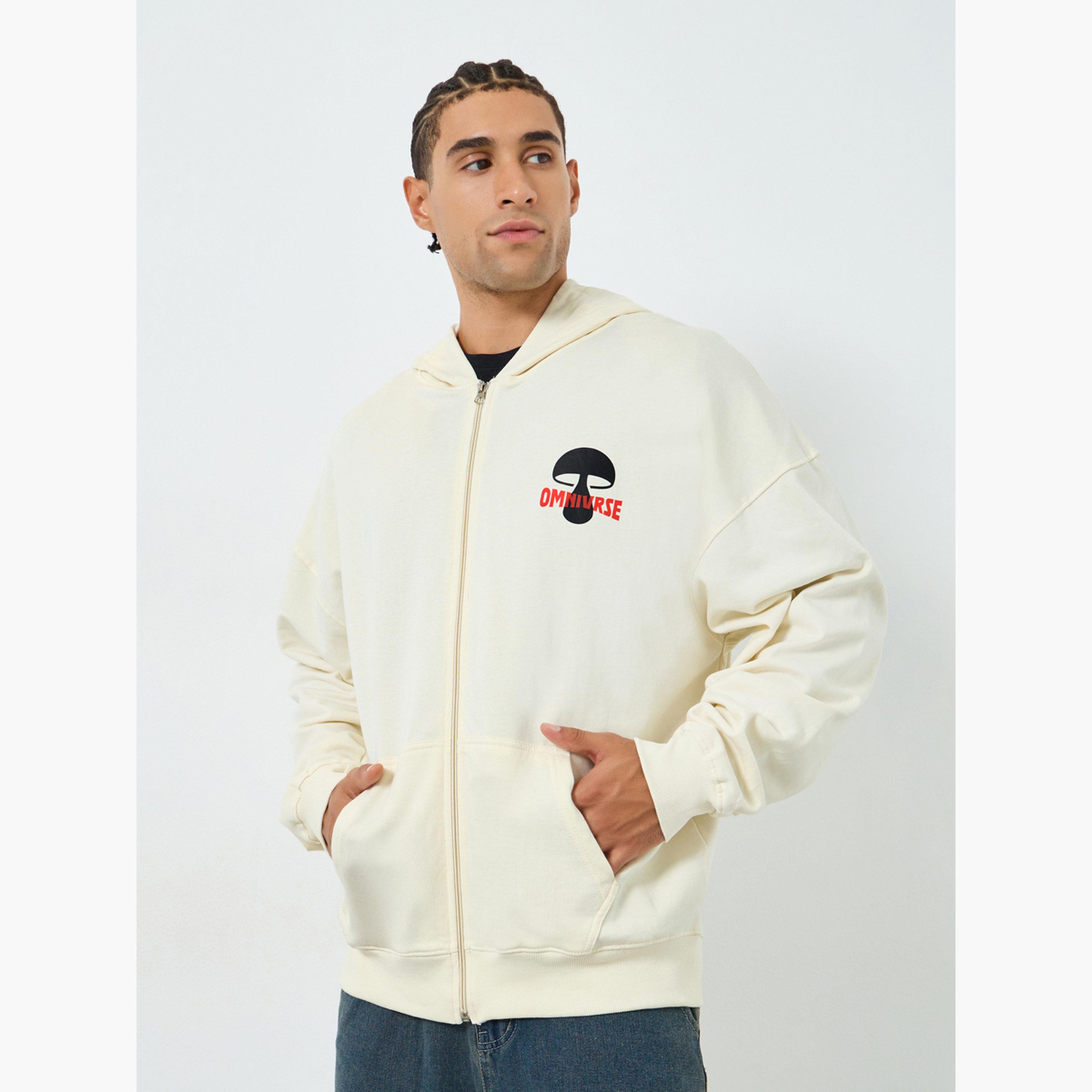 هودي بسحاب صوف ثقيل بقصة واسعة-men-winterwear-hoodiesandsweatshirts-image-1