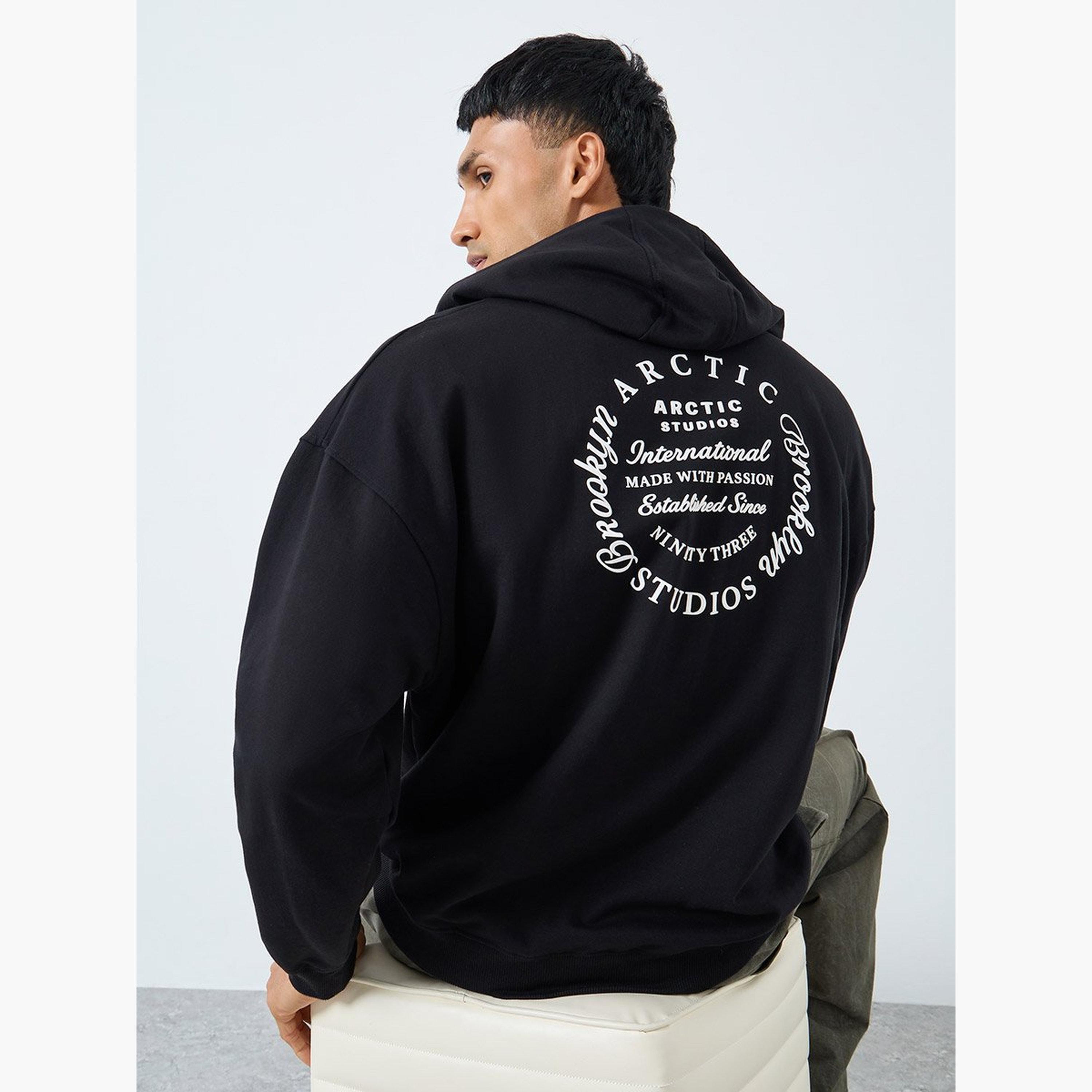 ستايلي - هودي للرجال مقاس كبير من الصوف الثقيل مع طباعة عالية الدقة-men-winterwear-hoodiesandsweatshirts-image-2