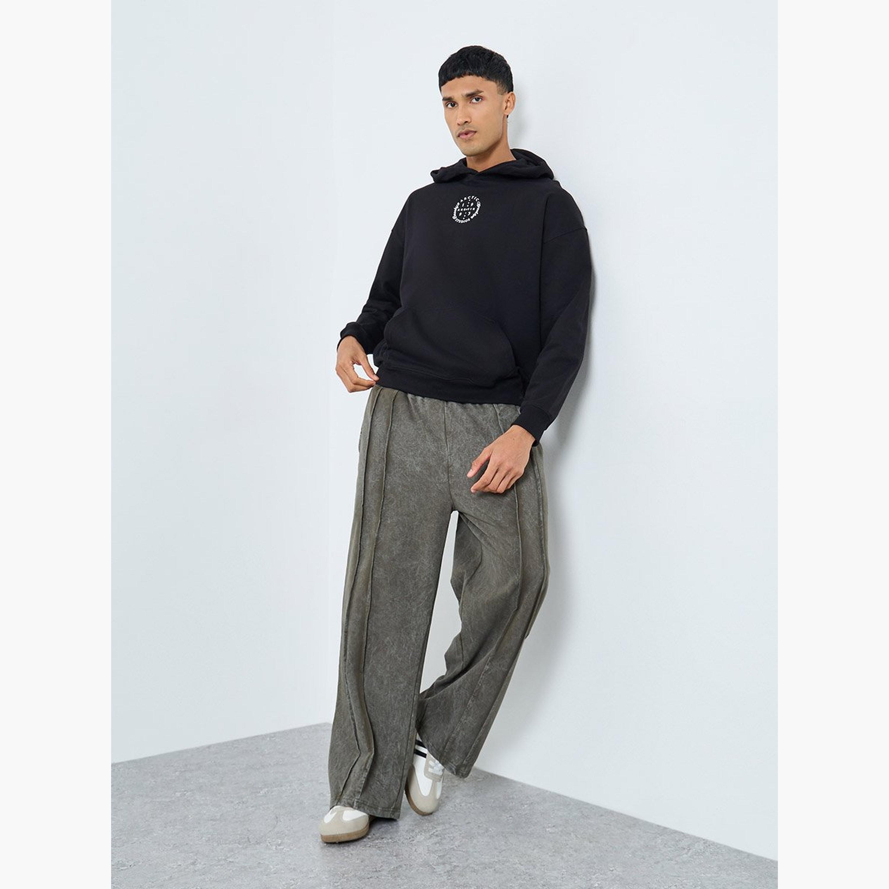 ستايلي - هودي للرجال مقاس كبير من الصوف الثقيل مع طباعة عالية الدقة-men-winterwear-hoodiesandsweatshirts-image-3