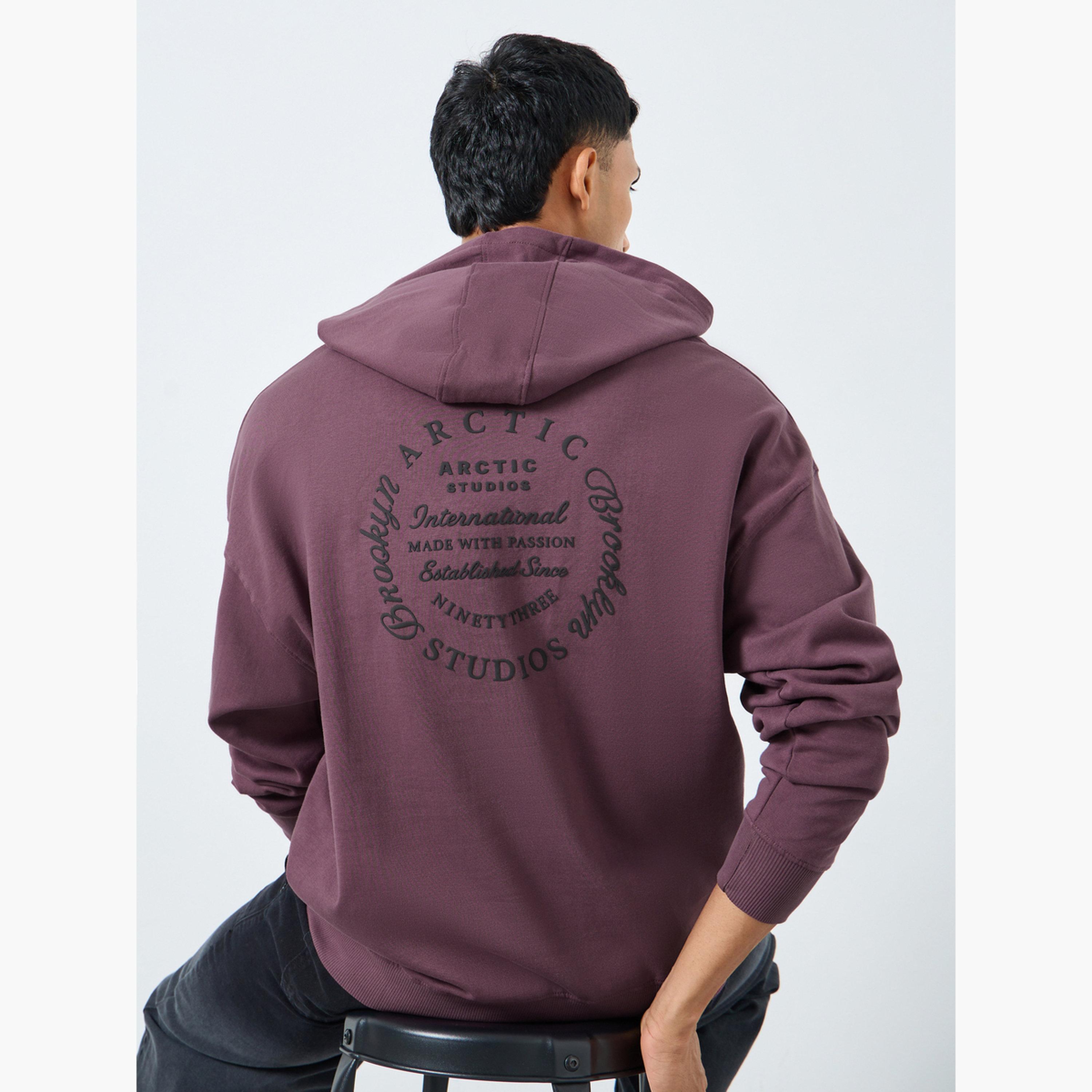 ستايلي - هودي مطبوع باللون الأرجواني للرجال -men-winterwear-hoodiesandsweatshirts-image-3