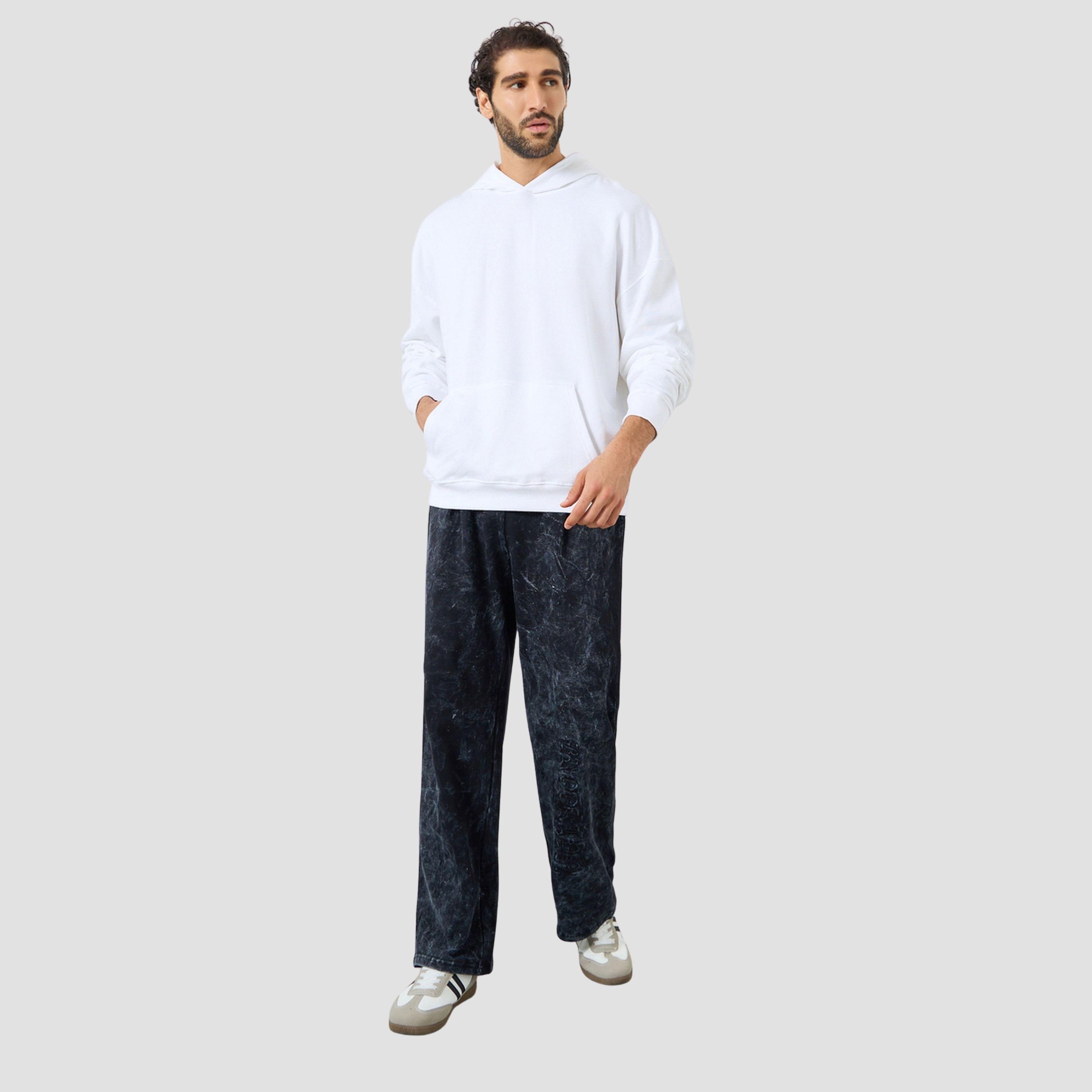 ستايلي - هودي من الصوف الثقيل مطرز من الخلف بتصميم واسع للرجال -men-winterwear-hoodiesandsweatshirts-image-2
