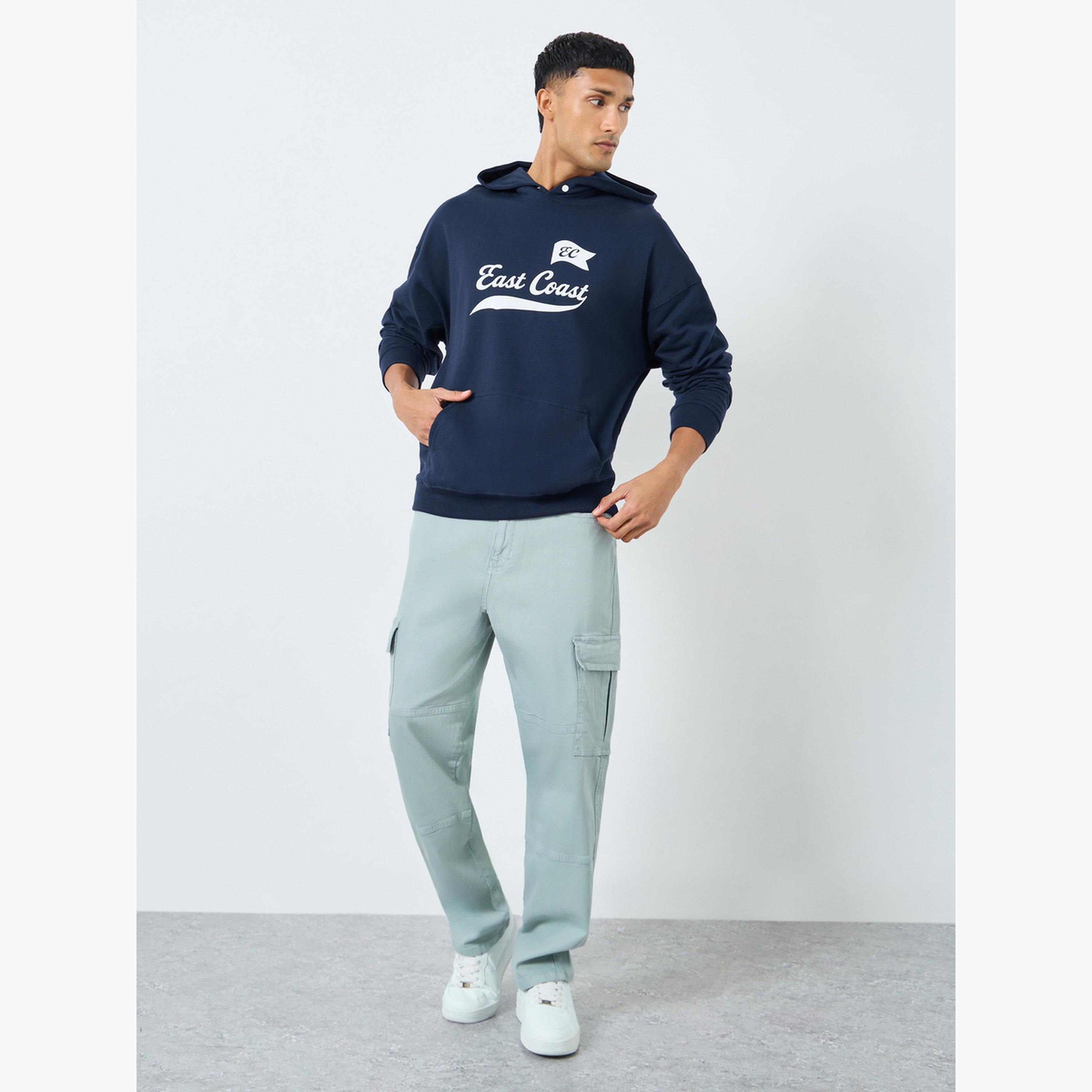 هودي مطبوع صوف ثقيل بقصة واسعة-men-winterwear-hoodiesandsweatshirts-image-2