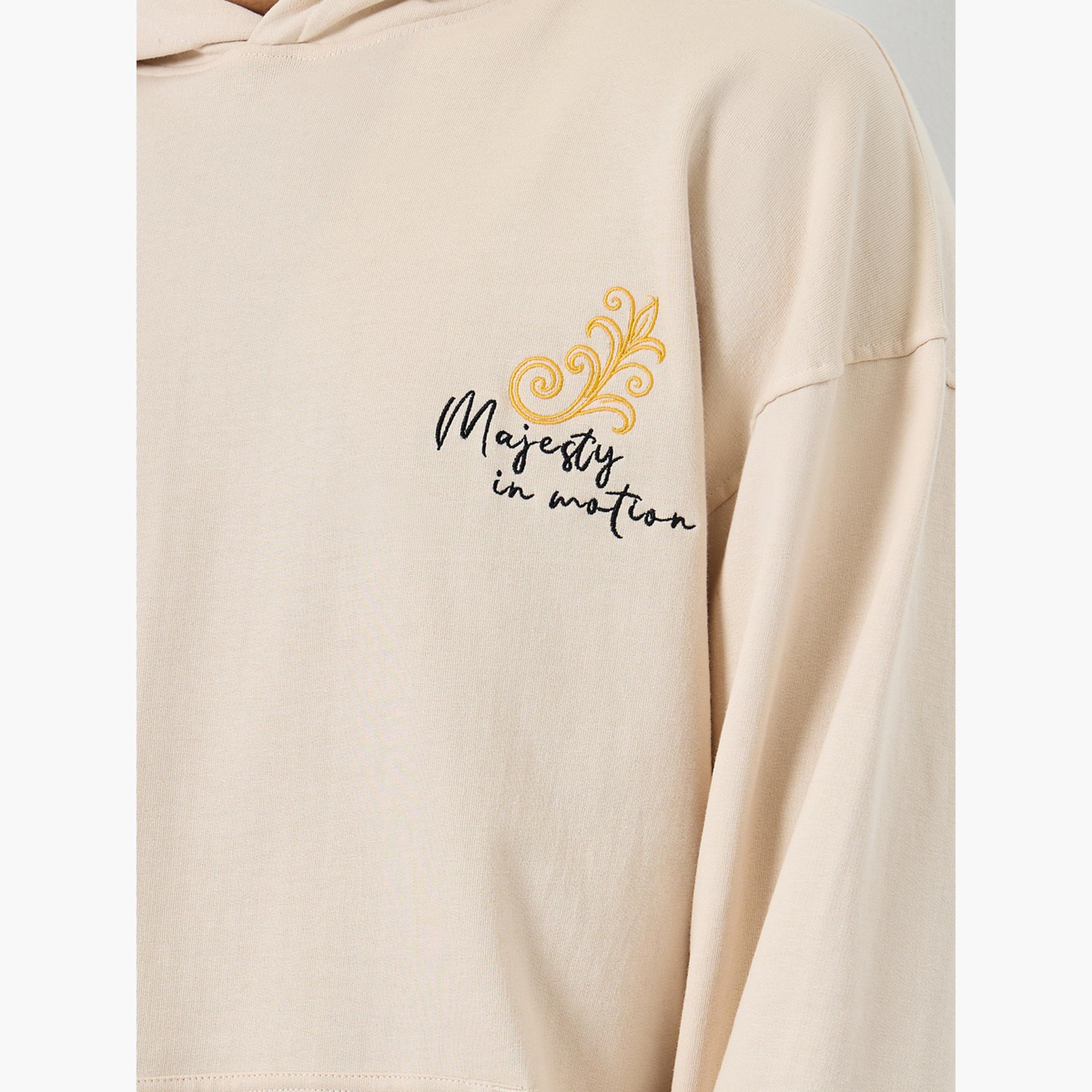 Styli Horse Print Hooded Neck Long Sleeves Men's Hoodie-men-winterwear-hoodiesandsweatshirts-image-4