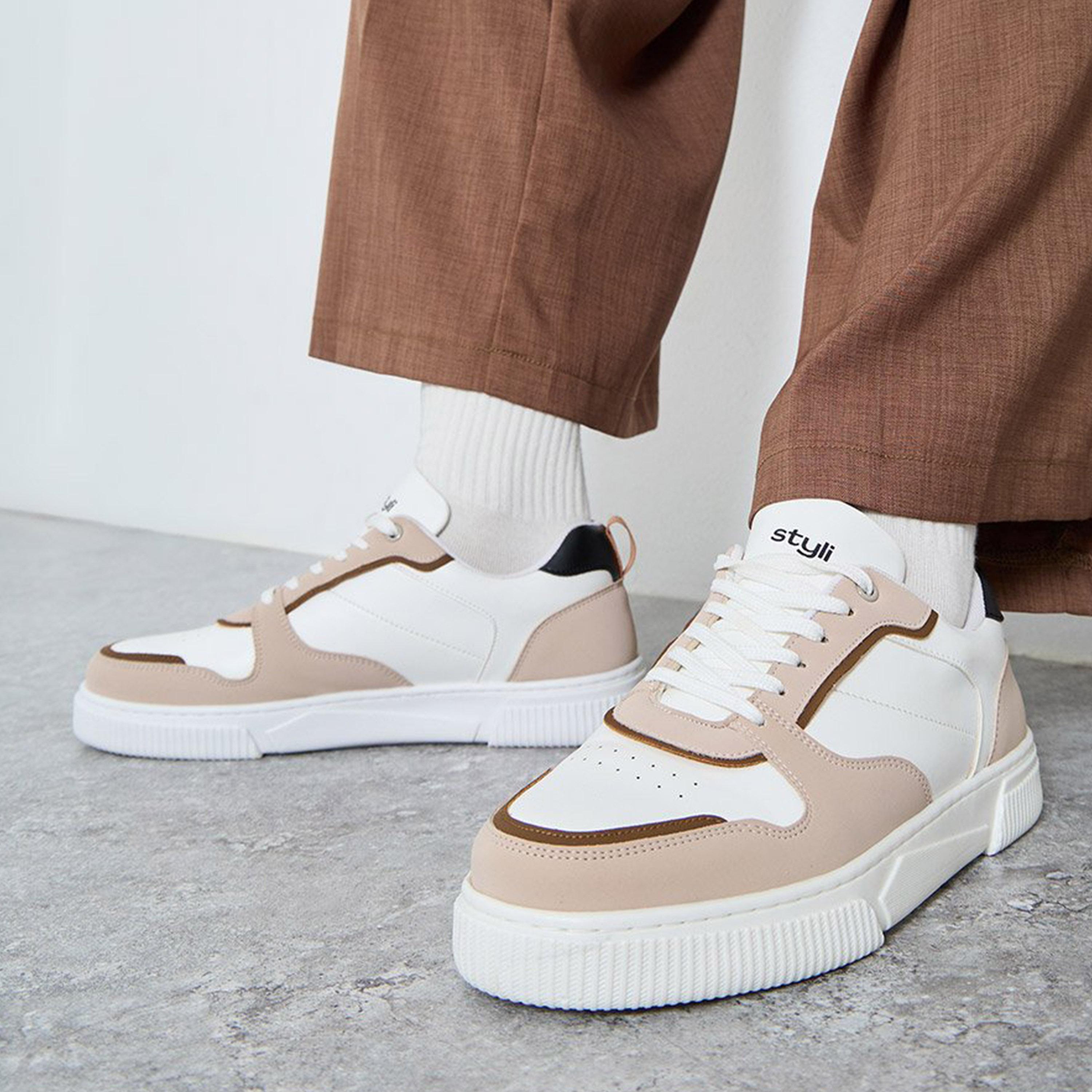 Styli Women Panelled Lace Up Sneakers-women-shoes-sneakers-image-2