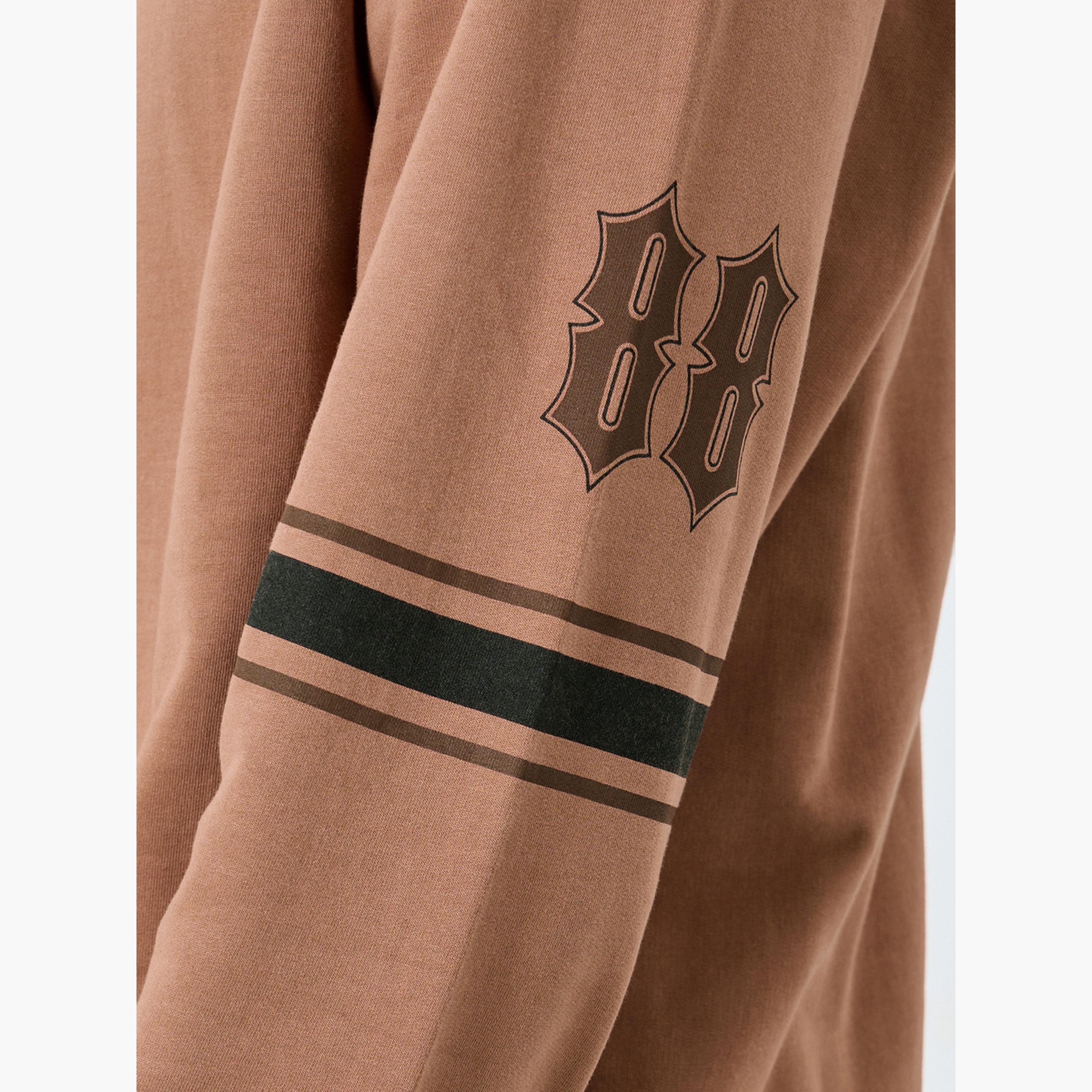 ستايلي - هودي مريح لون بني قهوة-men-winterwear-hoodiesandsweatshirts-image-3