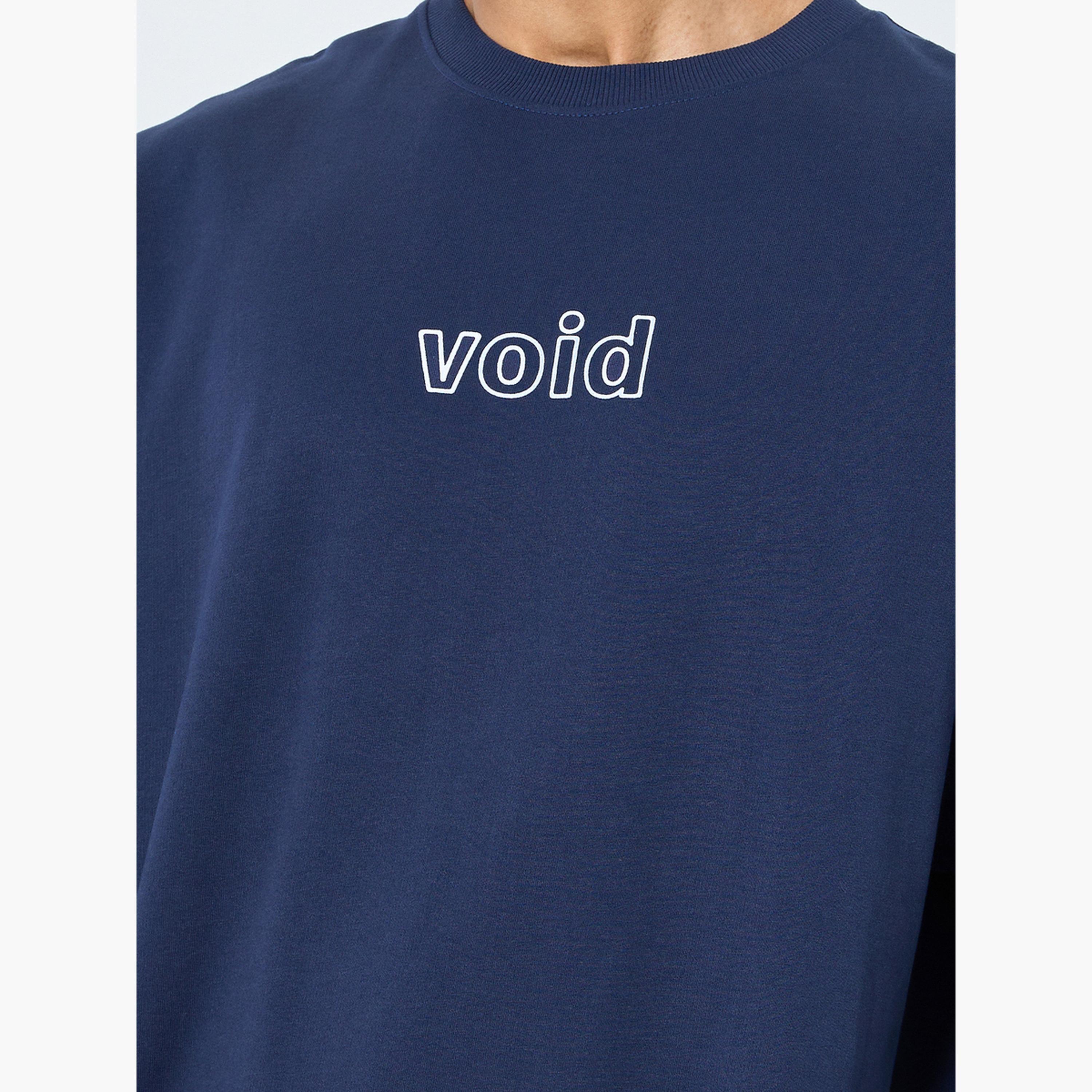 Styli Embroidered Slogan Round Neck Long Sleeves Men's Sweatshirt-men-winterwear-hoodiesandsweatshirts-image-5
