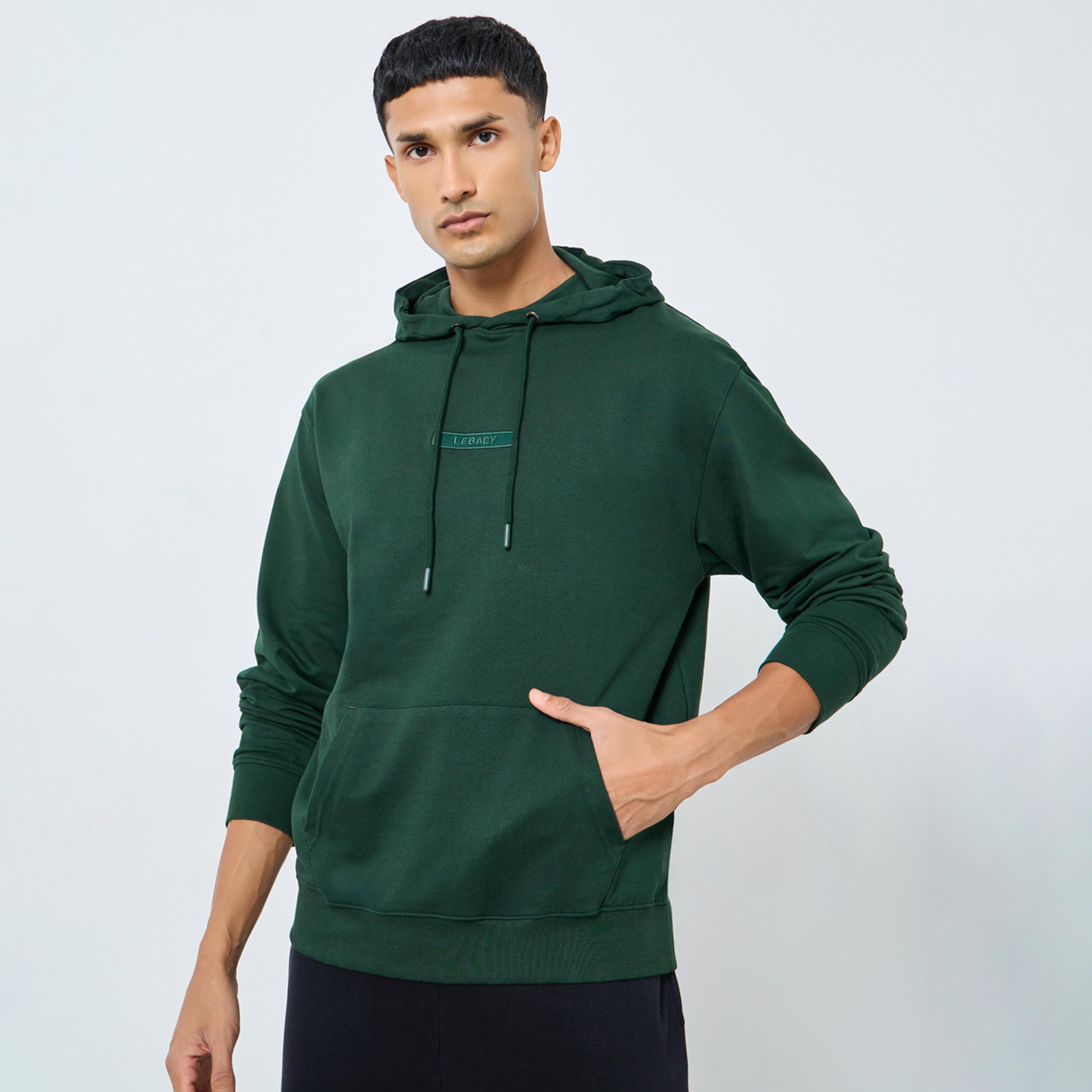 Styli Embroidered Hooded Neck Long Sleeves Men's Hoodie-men-winterwear-hoodiesandsweatshirts-image-1
