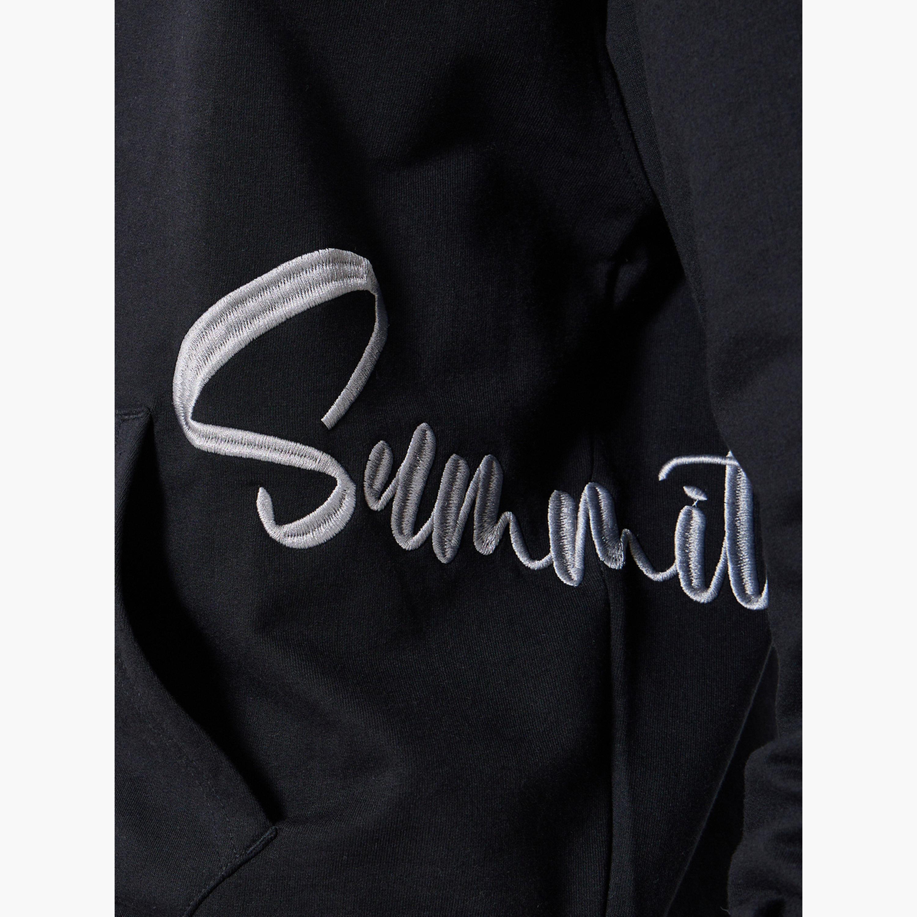 Styli Summit Embroidered Hooded Neck Long Sleeves Men's Hoodie-men-winterwear-hoodiesandsweatshirts-image-3