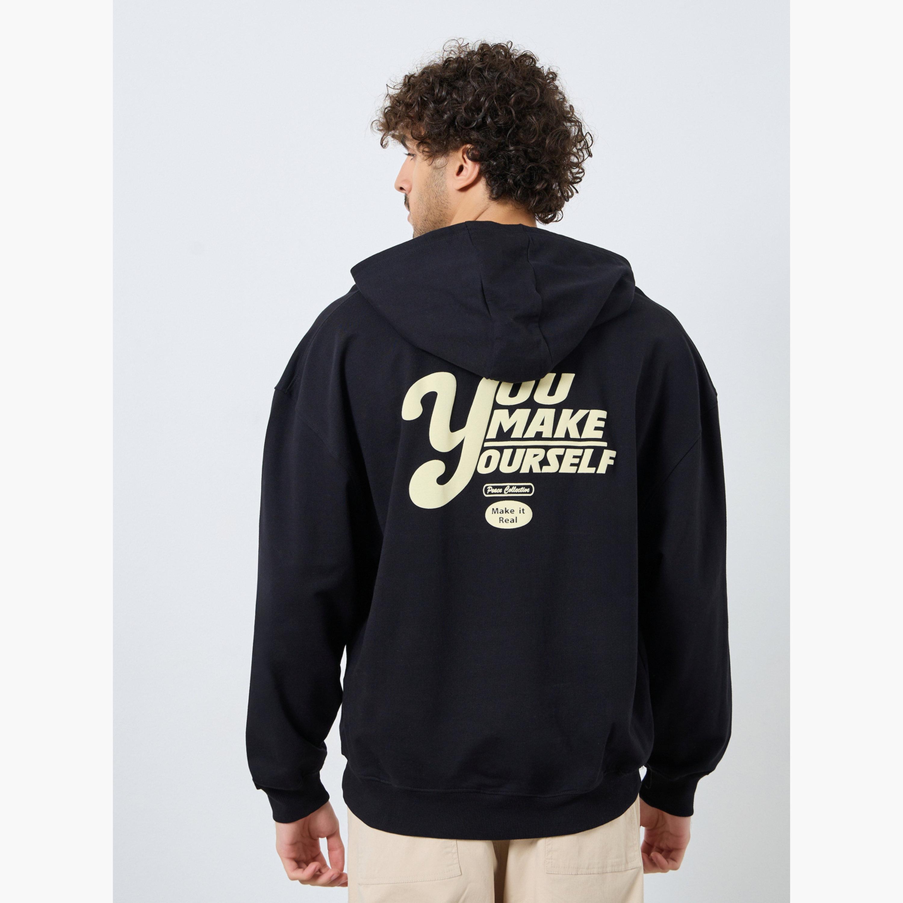 ستايلي - هودي رجالي حجم كبير بطبعة خلفية من تيري-men-winterwear-hoodiesandsweatshirts-image-4
