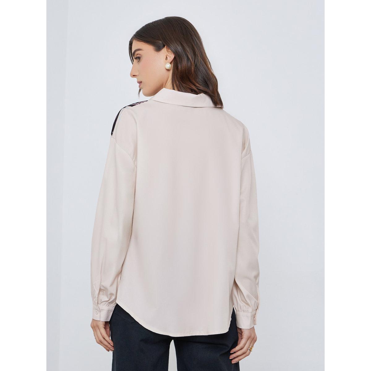 بلوزة فضفاضة بطبعة جرافيك وأكمام طويلة-women-clothing-shirtsandblouses-shirts-image-4