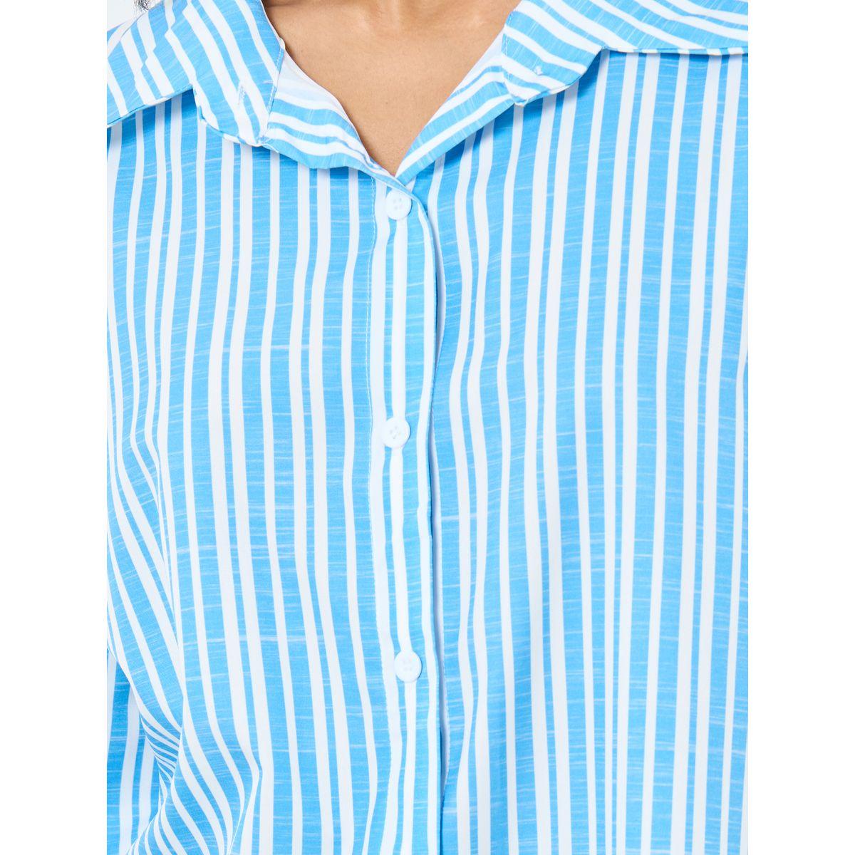 بلوزة فضفاضة مخططة-women-clothing-shirtsandblouses-shirts-image-3