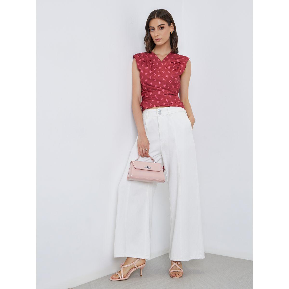 Styli Printed Sleeveless Wrap Top-women-clothing-shirtsandblouses-blouses-image-2