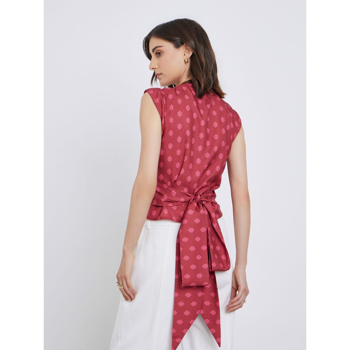 Styli Printed Sleeveless Wrap Top-women-clothing-shirtsandblouses-blouses-image-4
