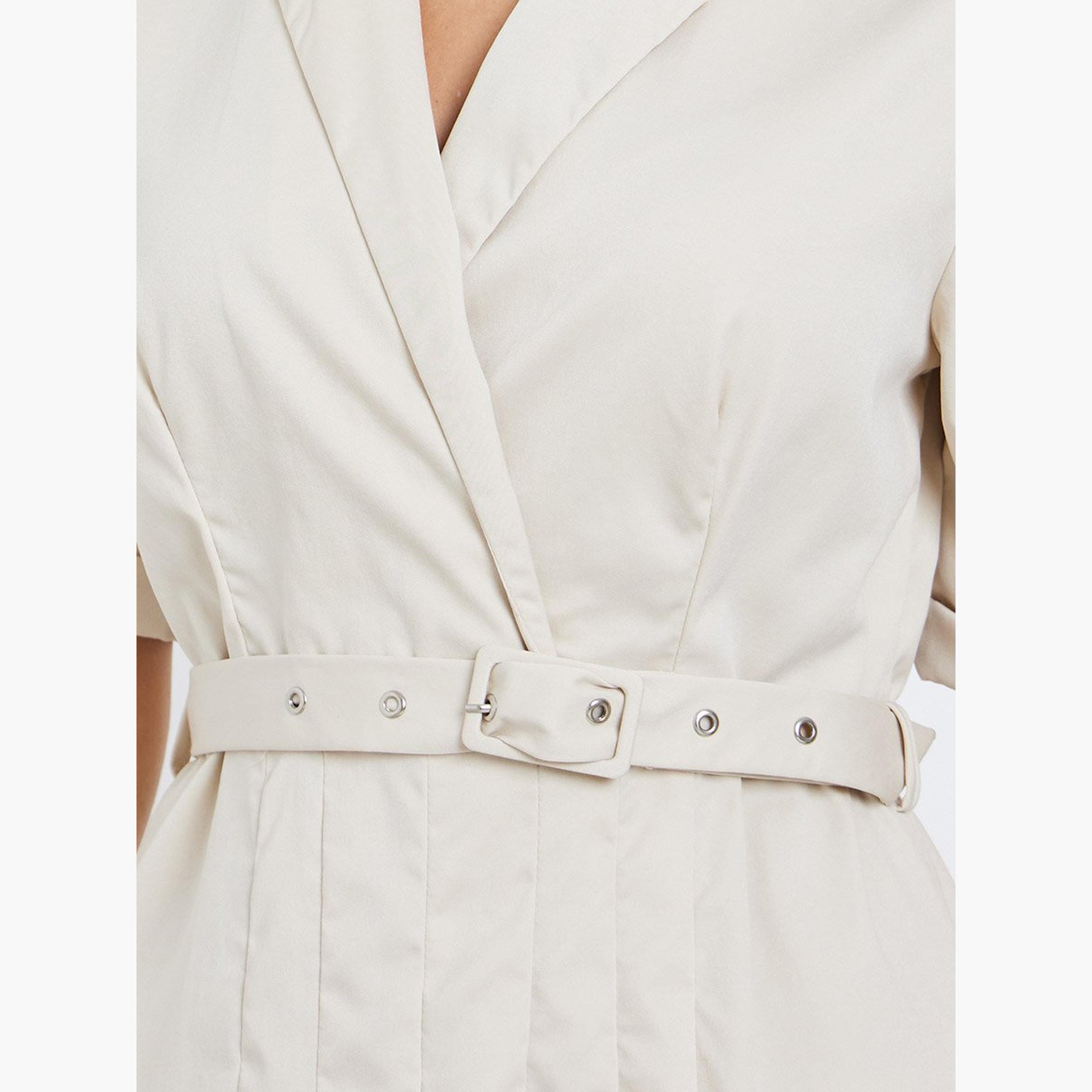 Styli Notch Lapel Belted A-Line Maxi Dress-women-clothing-dresses-image-4