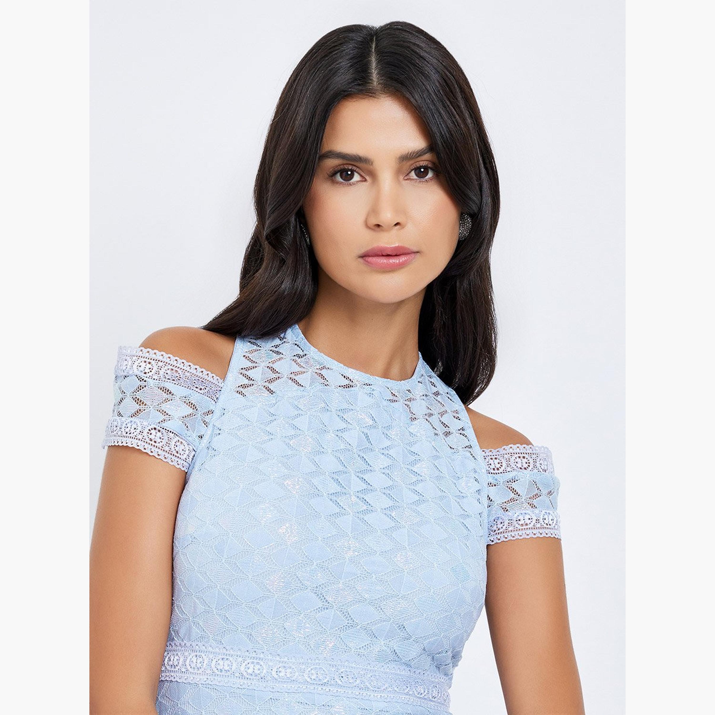 Styli Blue Lace A-Line Maxi Dress-women-clothing-dresses-image-3