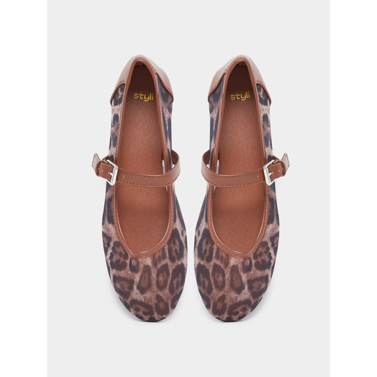 حذاء بطبعة حيوان مع تفاصيل إبزيم-women-shoes-ballerinas-image-6